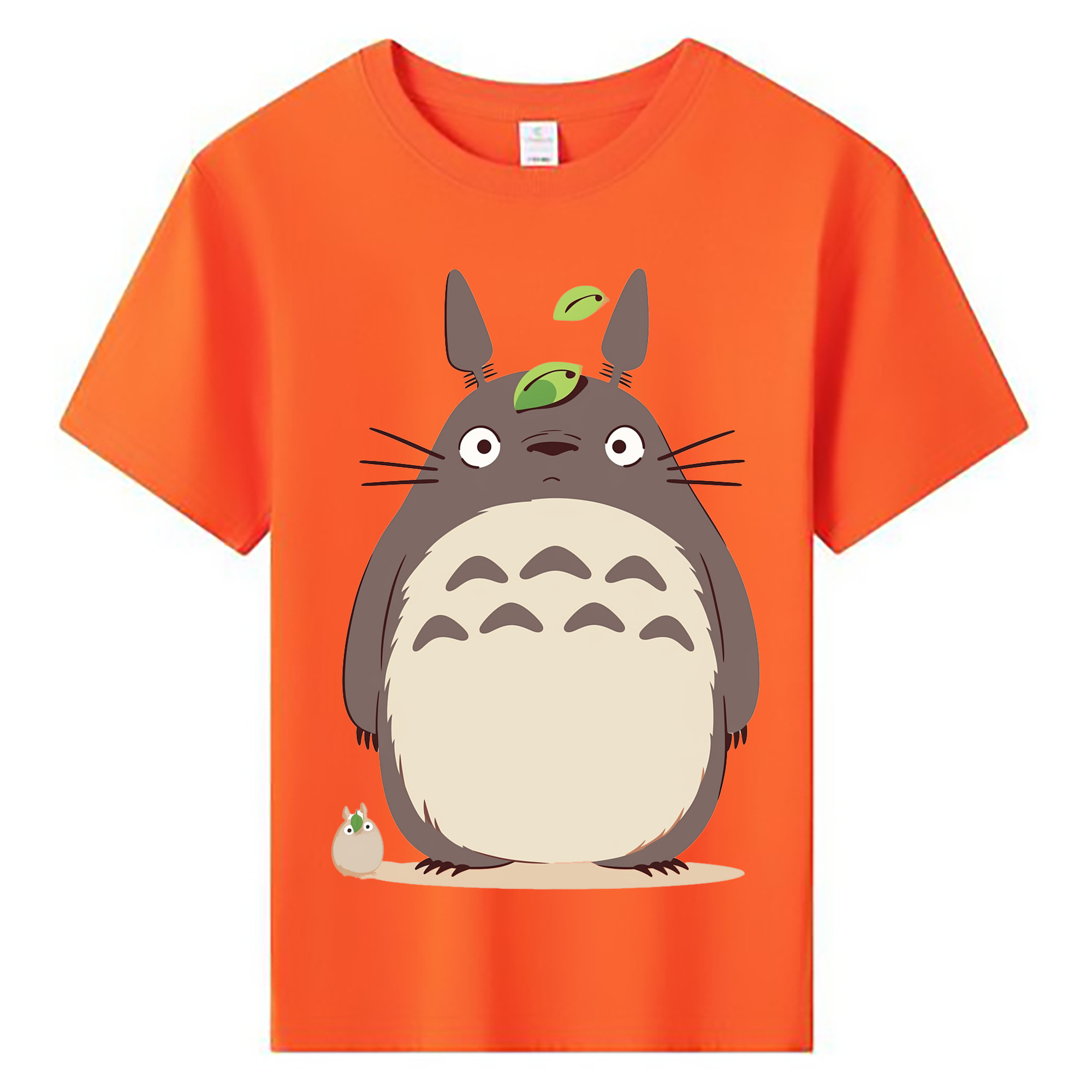 （画像用） となりのトトロ 草壁メイ 草壁サツキ My Neighbor Totoro Satsuki Kusakabe Mei Kusakabe 綿100％キッズTシャツ（フロントプリント）