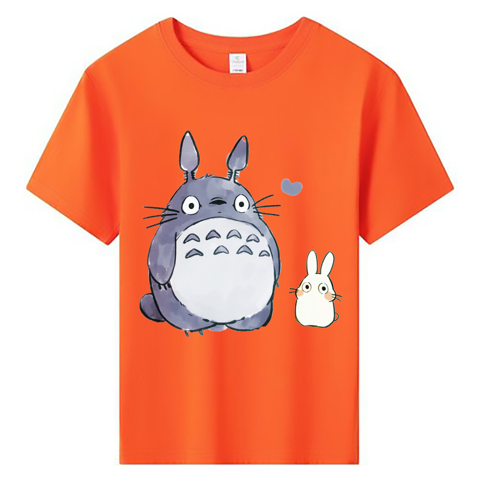 （画像用） となりのトトロ 草壁メイ 草壁サツキ My Neighbor Totoro Satsuki Kusakabe Mei Kusakabe 綿100％キッズTシャツ（フロントプリント）