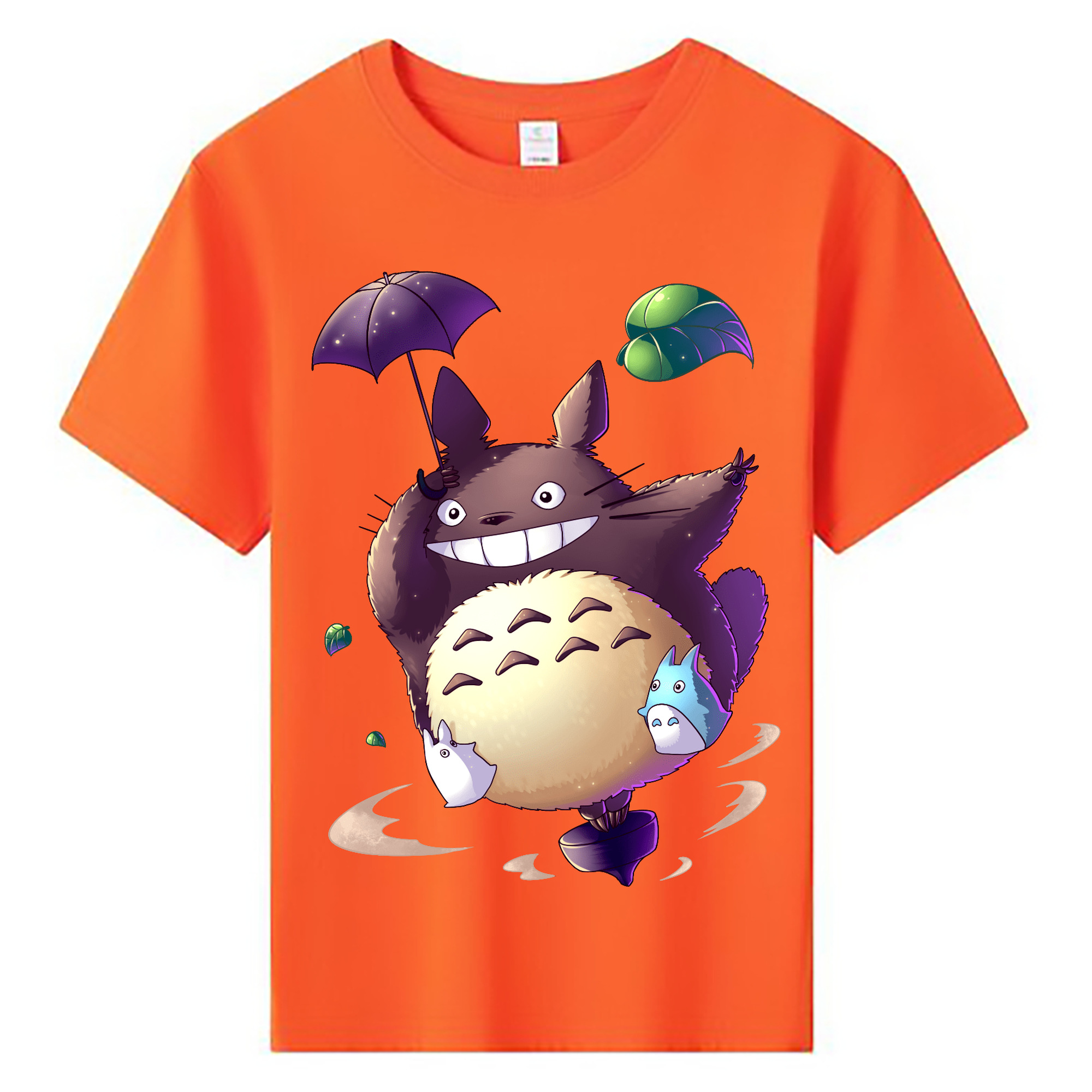 （画像用） となりのトトロ 草壁メイ 草壁サツキ My Neighbor Totoro Satsuki Kusakabe Mei Kusakabe 綿100％キッズTシャツ（フロントプリント）