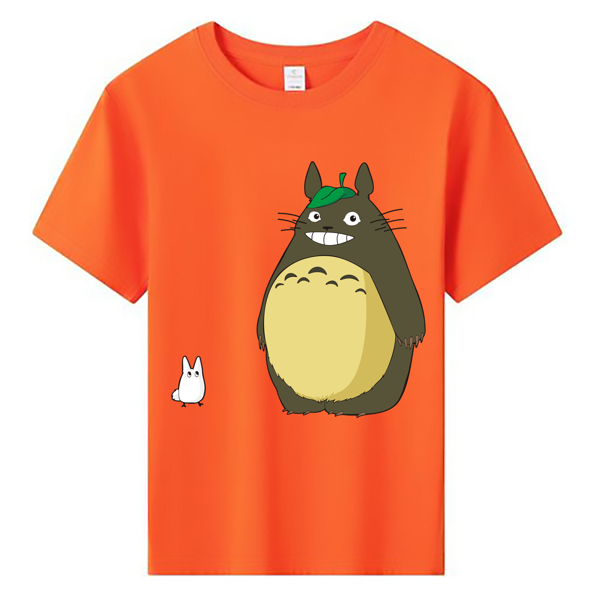 （画像用） となりのトトロ 草壁メイ 草壁サツキ My Neighbor Totoro Satsuki Kusakabe Mei Kusakabe 綿100％キッズTシャツ（フロントプリント）