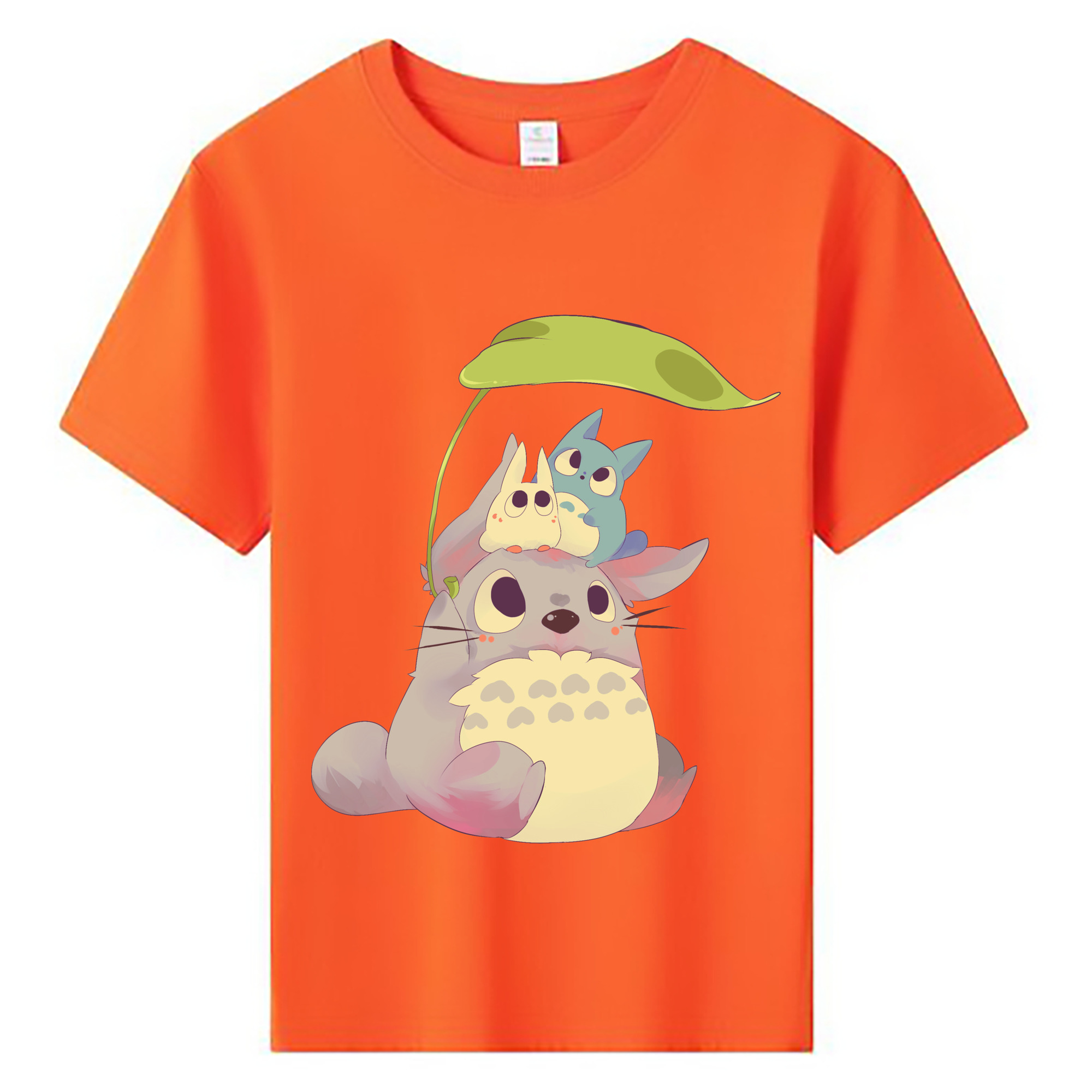 （画像用） となりのトトロ 草壁メイ 草壁サツキ My Neighbor Totoro Satsuki Kusakabe Mei Kusakabe 綿100％キッズTシャツ（フロントプリント）