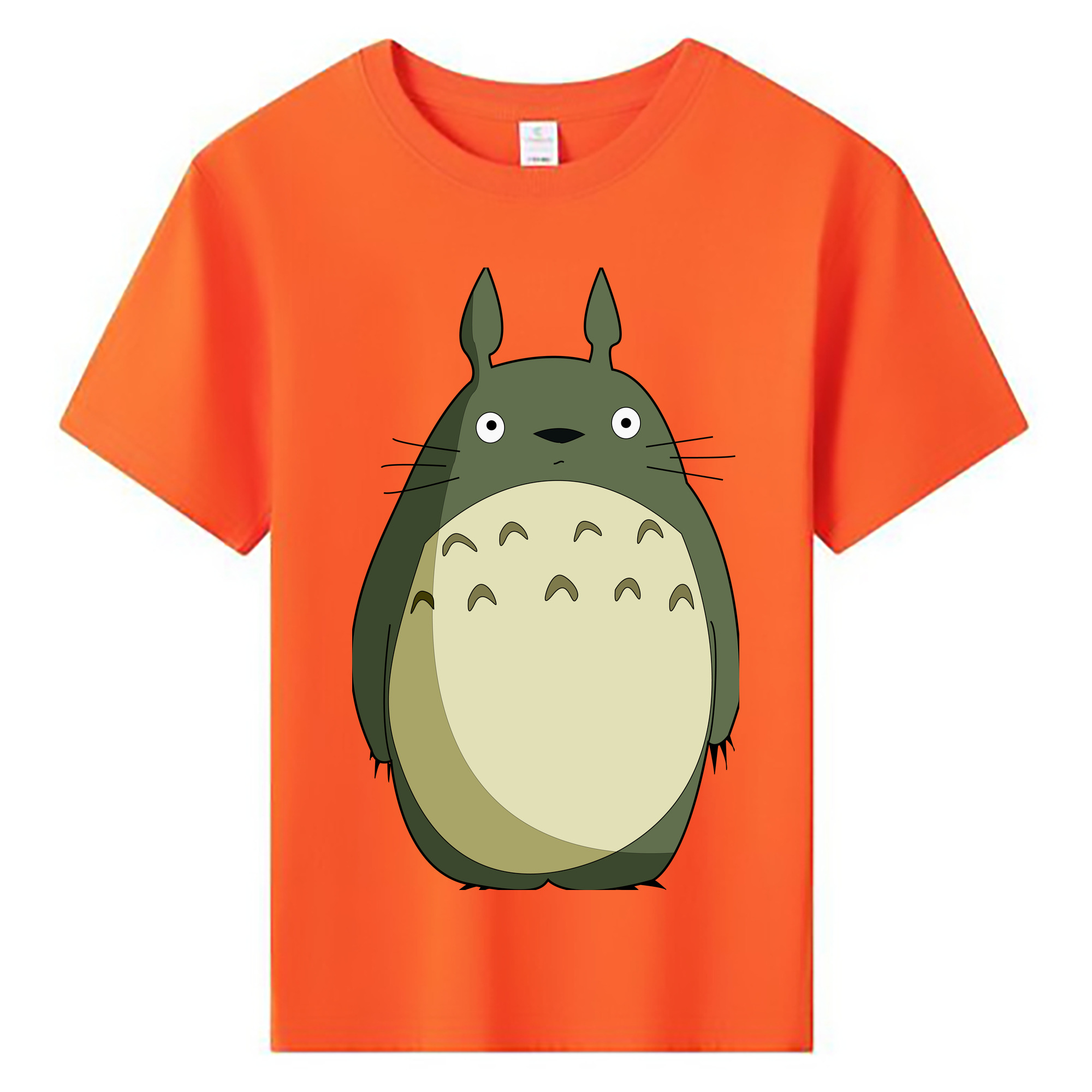 （画像用） となりのトトロ 草壁メイ 草壁サツキ My Neighbor Totoro Satsuki Kusakabe Mei Kusakabe 綿100％キッズTシャツ（フロントプリント）