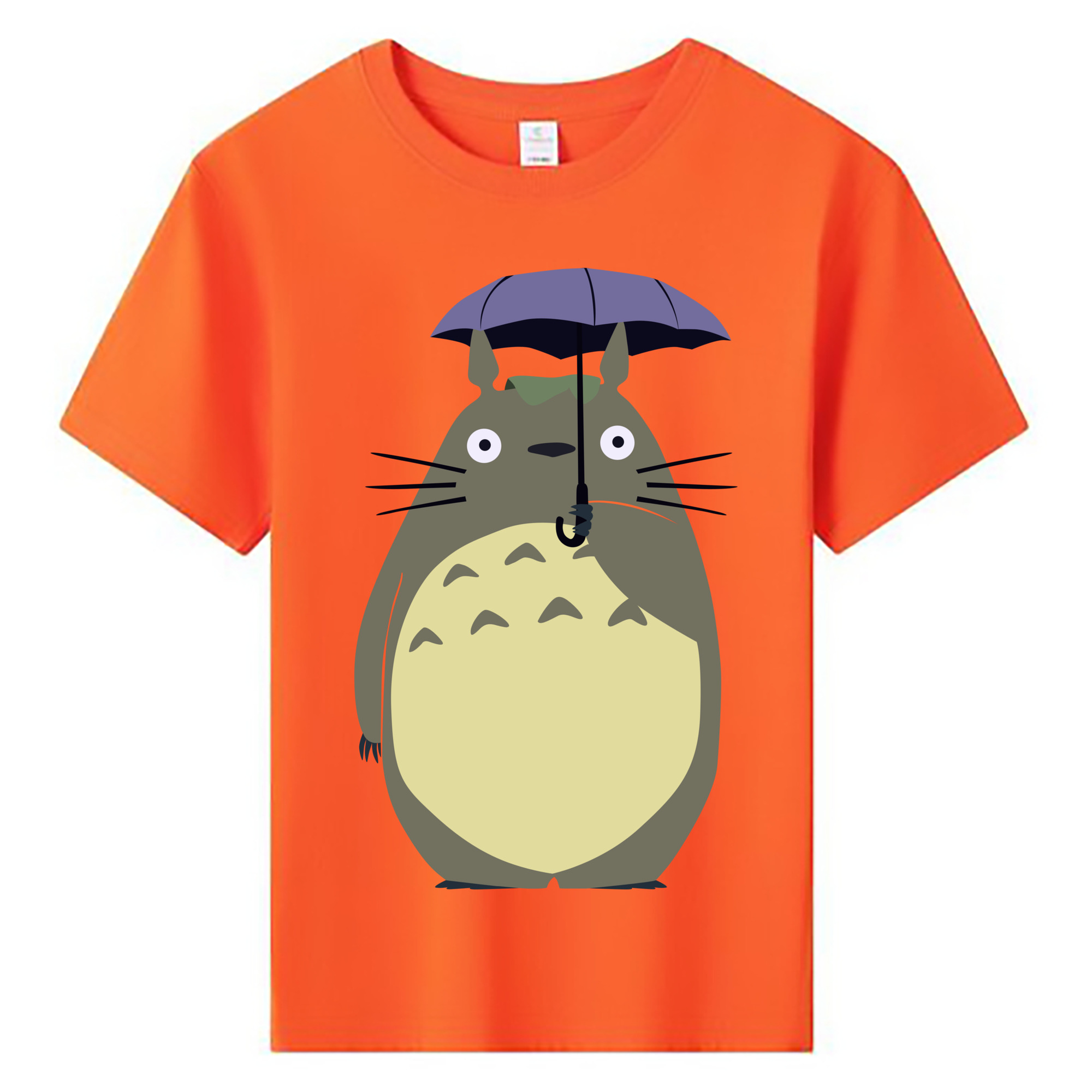 （画像用） となりのトトロ 草壁メイ 草壁サツキ My Neighbor Totoro Satsuki Kusakabe Mei Kusakabe 綿100％キッズTシャツ（フロントプリント）