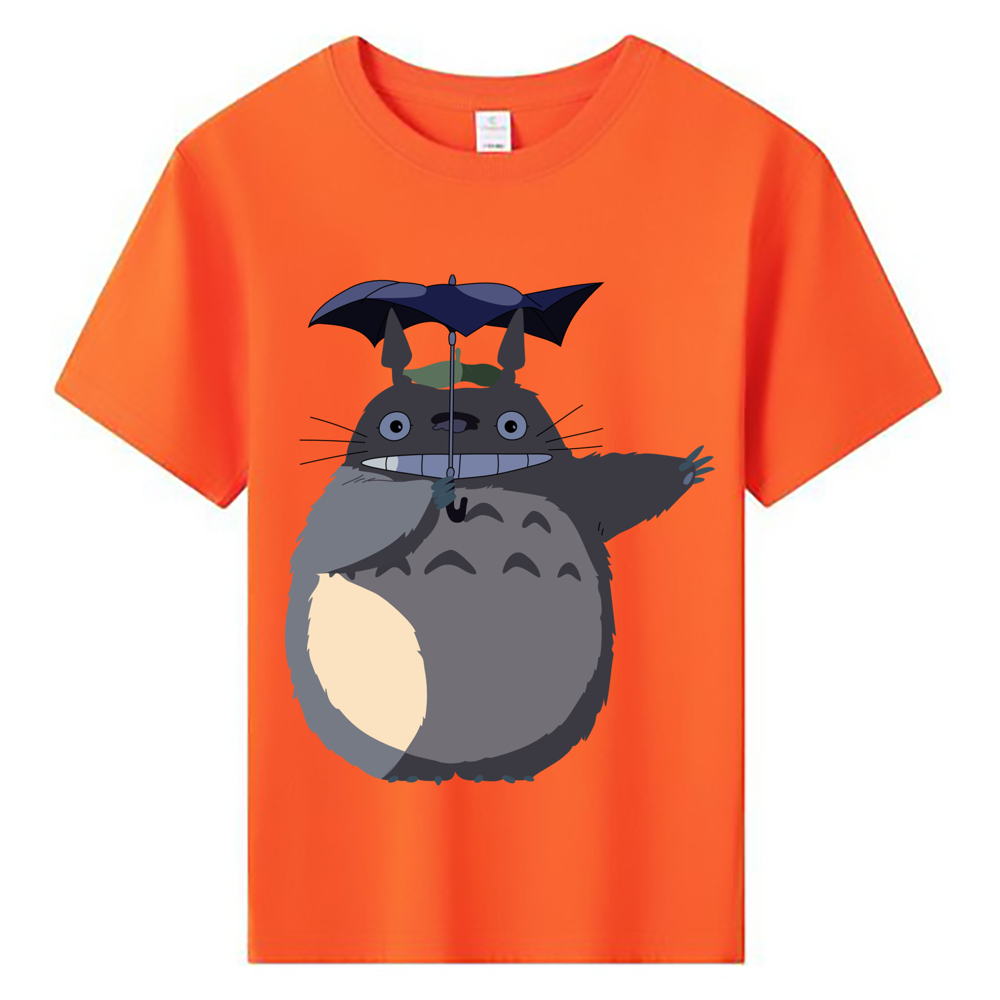 （画像用） となりのトトロ 草壁メイ 草壁サツキ My Neighbor Totoro Satsuki Kusakabe Mei Kusakabe 綿100％キッズTシャツ（フロントプリント）