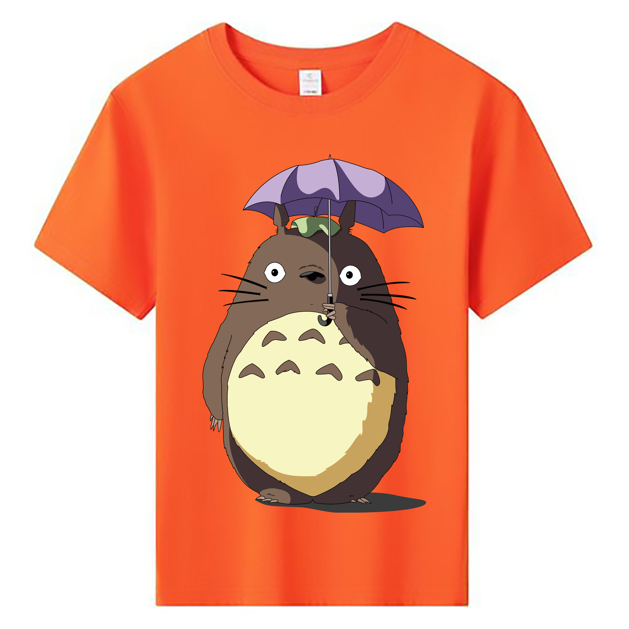 （画像用） となりのトトロ 草壁メイ 草壁サツキ My Neighbor Totoro Satsuki Kusakabe Mei Kusakabe 綿100％キッズTシャツ（フロントプリント）