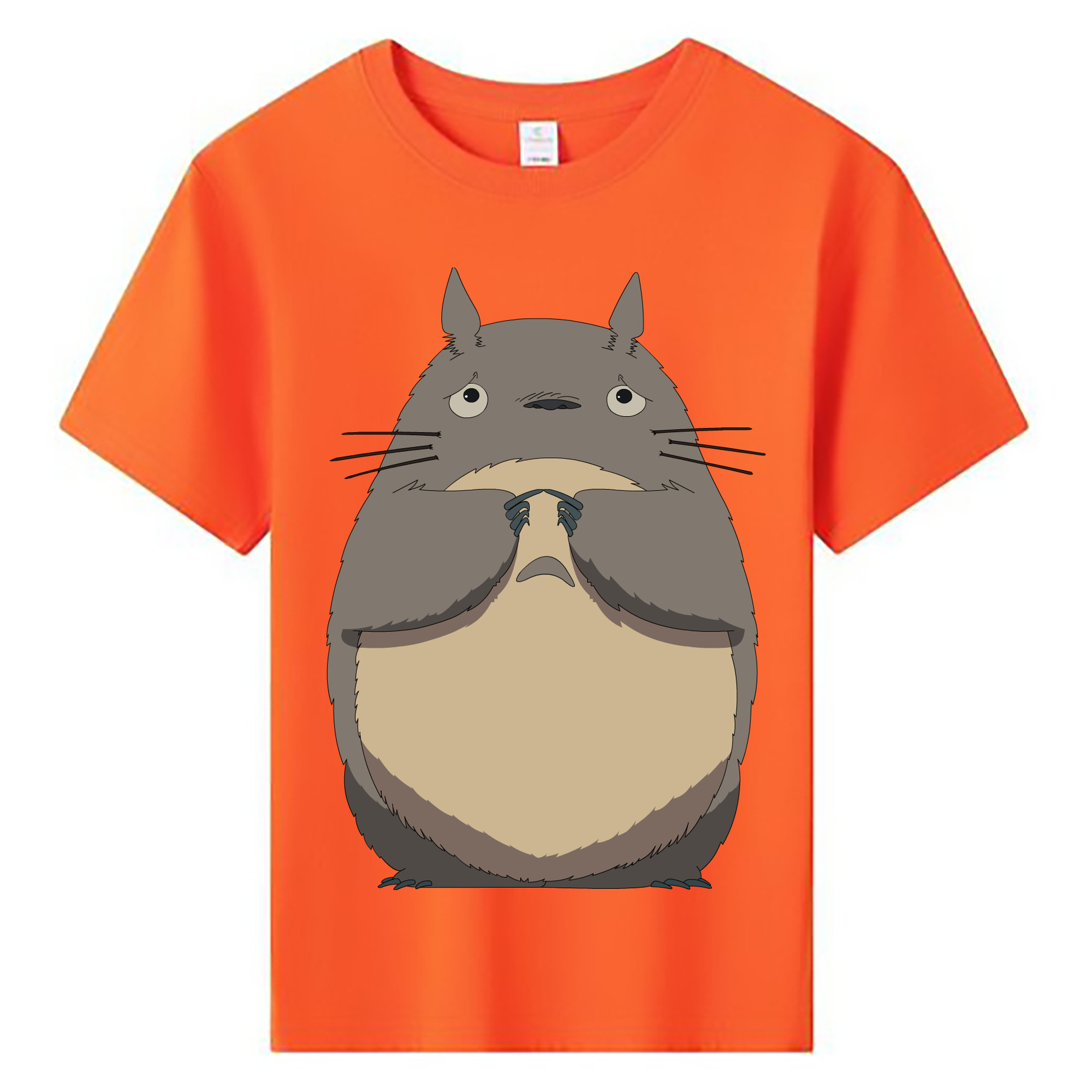 （画像用） となりのトトロ 草壁メイ 草壁サツキ My Neighbor Totoro Satsuki Kusakabe Mei Kusakabe 綿100％キッズTシャツ（フロントプリント）
