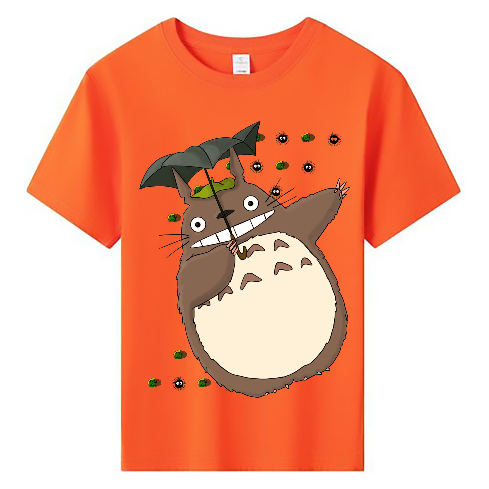 （画像用） となりのトトロ 草壁メイ 草壁サツキ My Neighbor Totoro Satsuki Kusakabe Mei Kusakabe 綿100％キッズTシャツ（フロントプリント）
