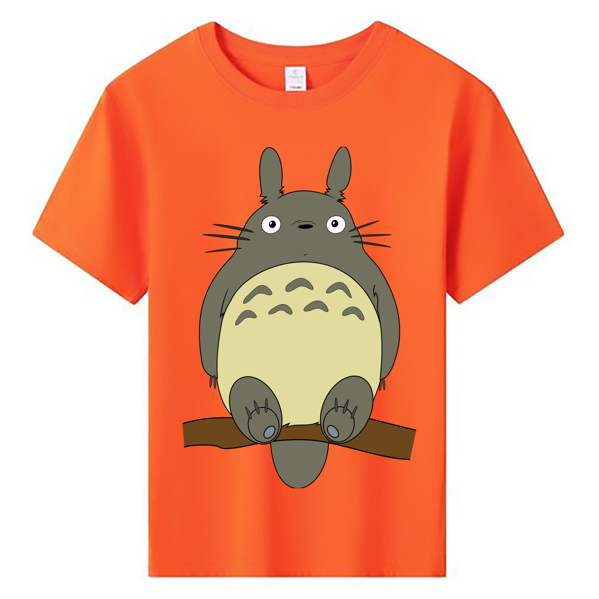 （画像用） となりのトトロ 草壁メイ 草壁サツキ My Neighbor Totoro Satsuki Kusakabe Mei Kusakabe 綿100％キッズTシャツ（フロントプリント）