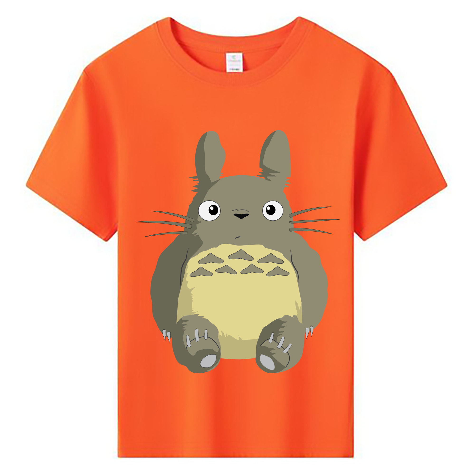 （画像用） となりのトトロ 草壁メイ 草壁サツキ My Neighbor Totoro Satsuki Kusakabe Mei Kusakabe 綿100％キッズTシャツ（フロントプリント）