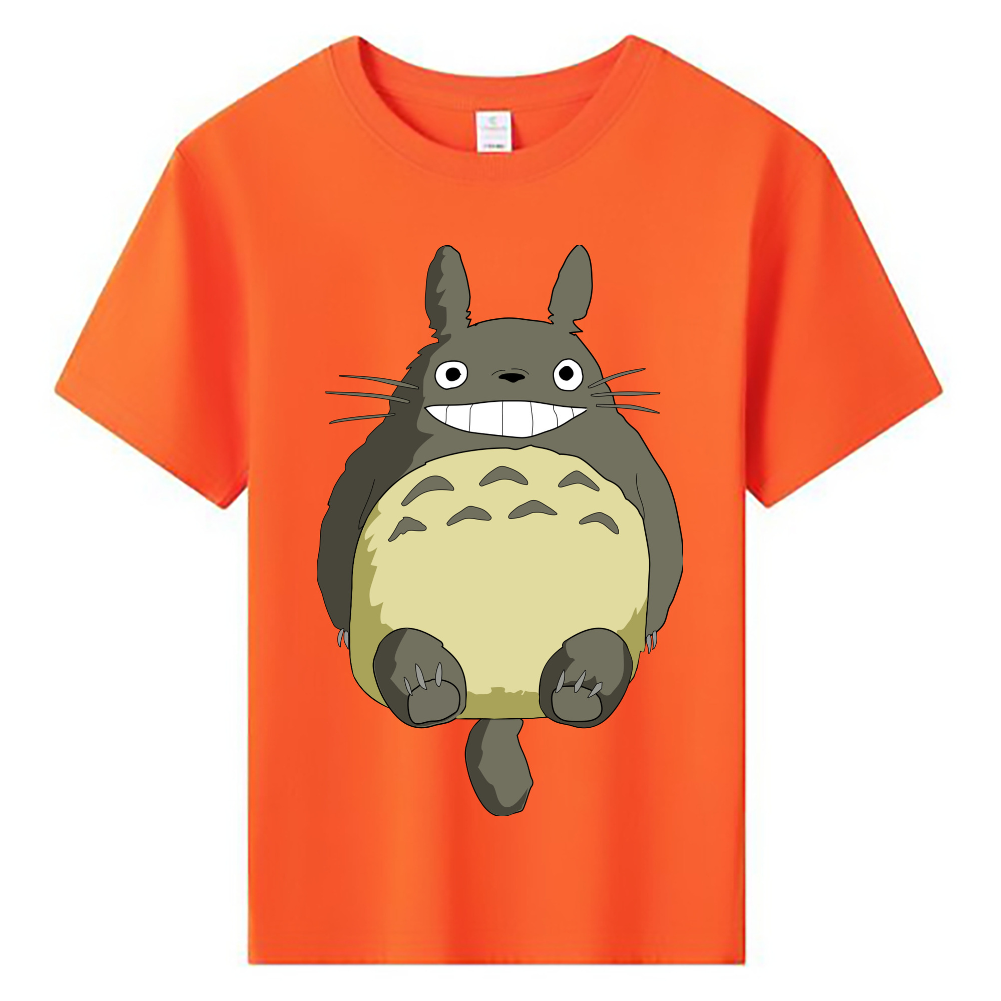 （画像用） となりのトトロ 草壁メイ 草壁サツキ My Neighbor Totoro Satsuki Kusakabe Mei Kusakabe 綿100％キッズTシャツ（フロントプリント）