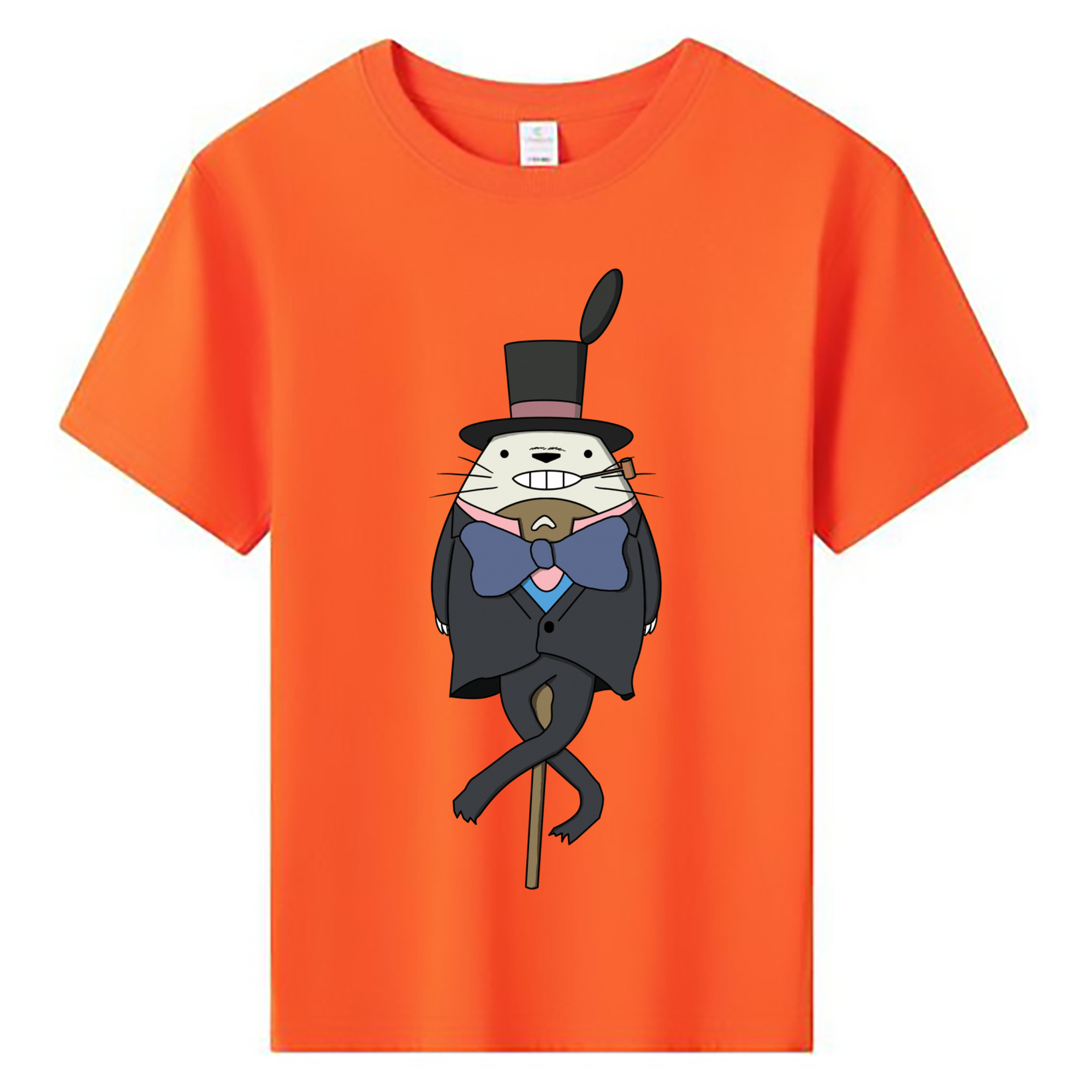 （画像用） となりのトトロ 草壁メイ 草壁サツキ My Neighbor Totoro Satsuki Kusakabe Mei Kusakabe 綿100％キッズTシャツ（フロントプリント）