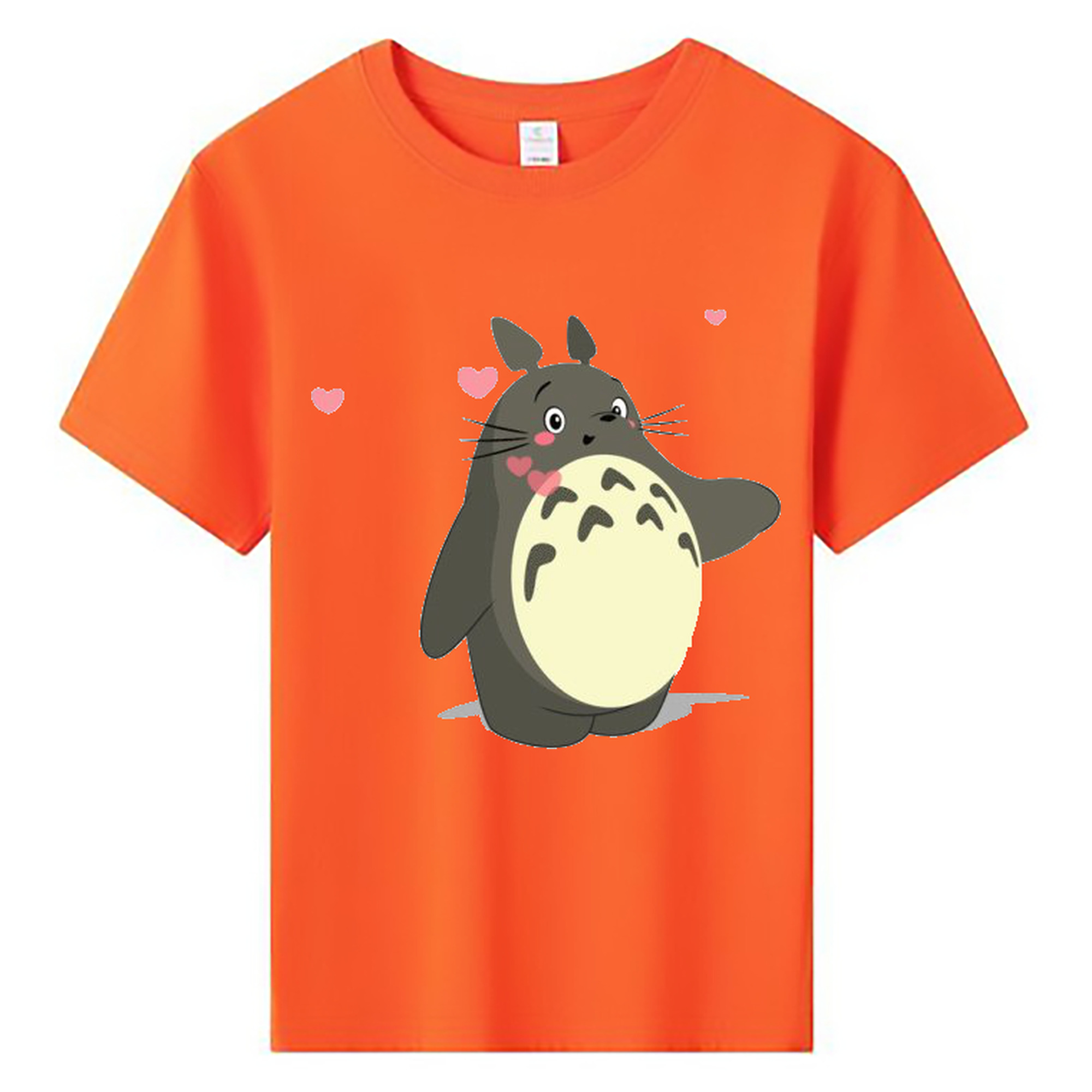 （画像用） となりのトトロ 草壁メイ 草壁サツキ My Neighbor Totoro Satsuki Kusakabe Mei Kusakabe 綿100％キッズTシャツ（フロントプリント）