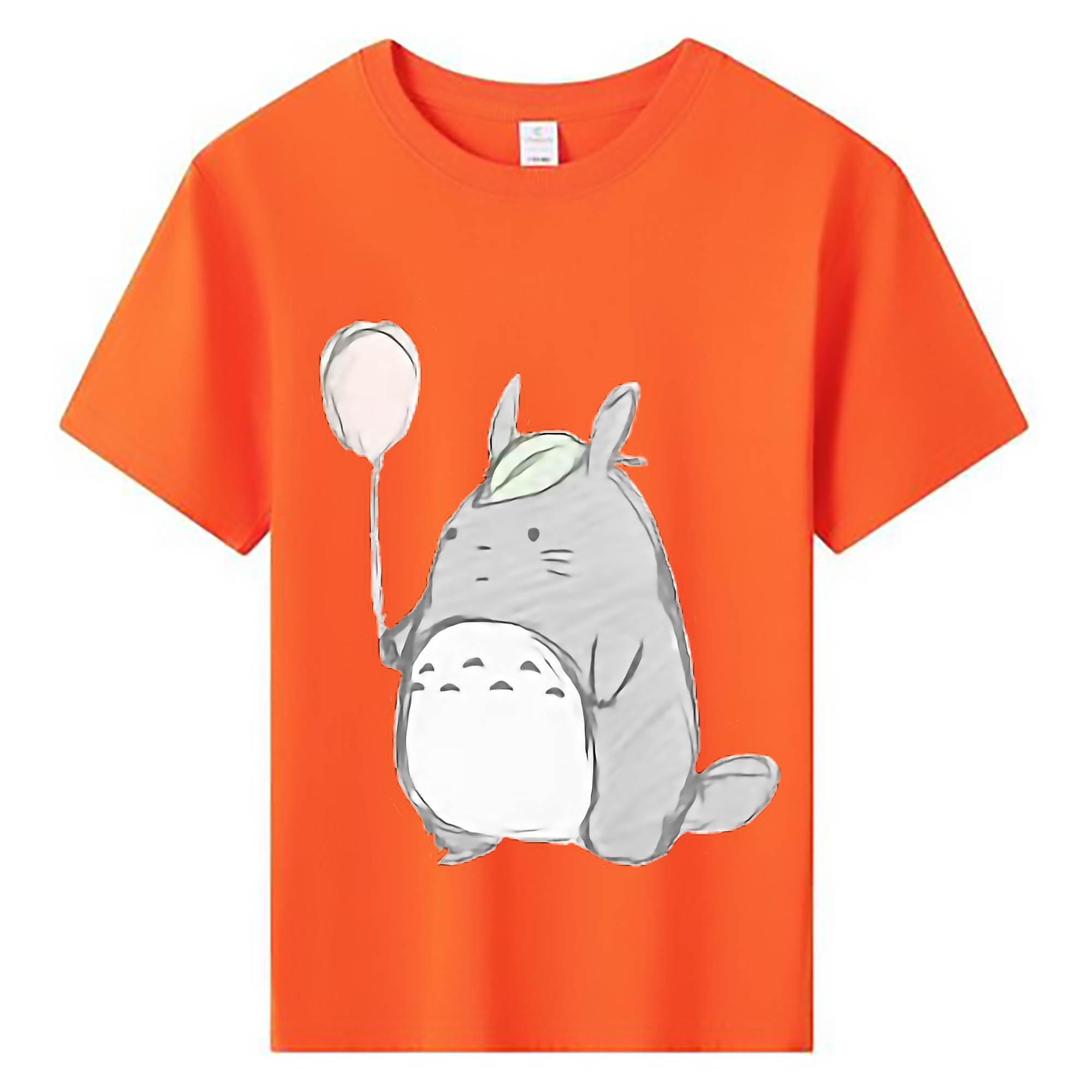 （画像用） となりのトトロ 草壁メイ 草壁サツキ My Neighbor Totoro Satsuki Kusakabe Mei Kusakabe 綿100％キッズTシャツ（フロントプリント）