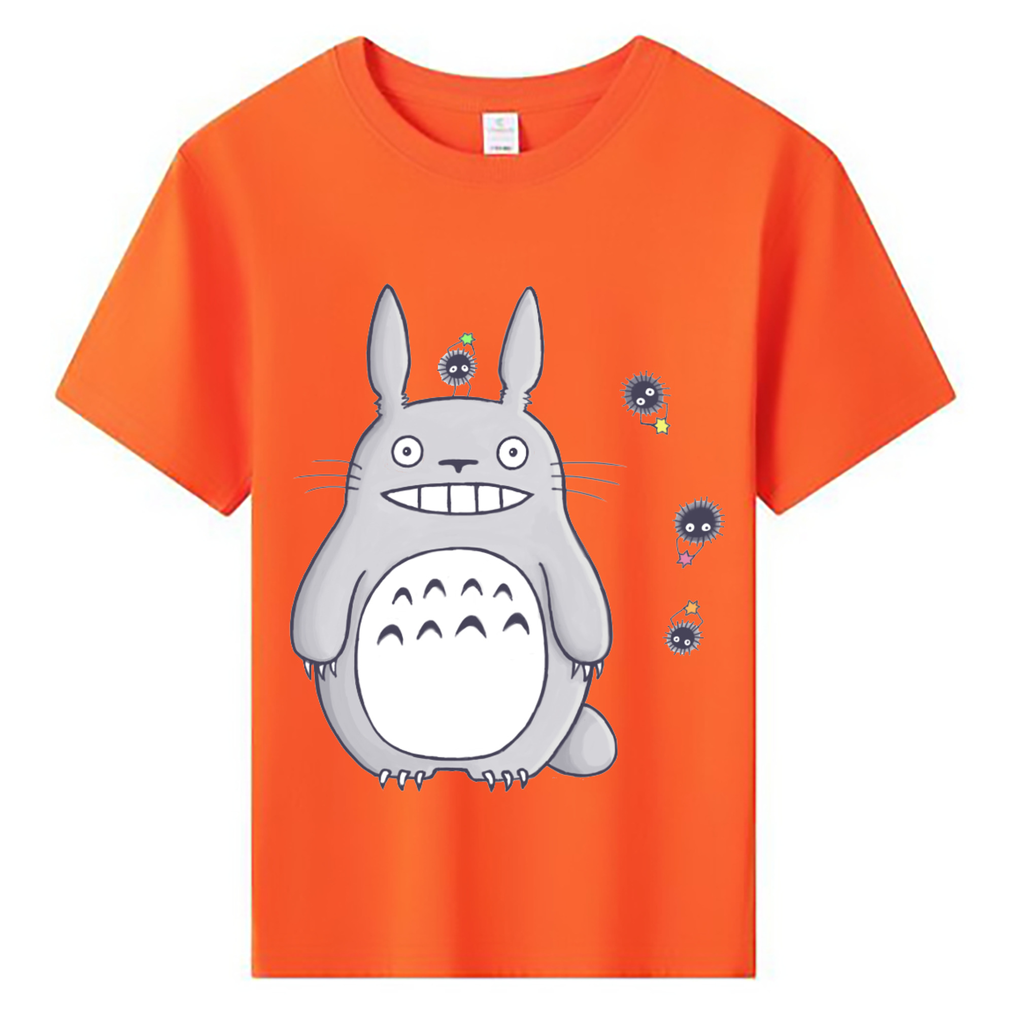 （画像用） となりのトトロ 草壁メイ 草壁サツキ My Neighbor Totoro Satsuki Kusakabe Mei Kusakabe 綿100％キッズTシャツ（フロントプリント）