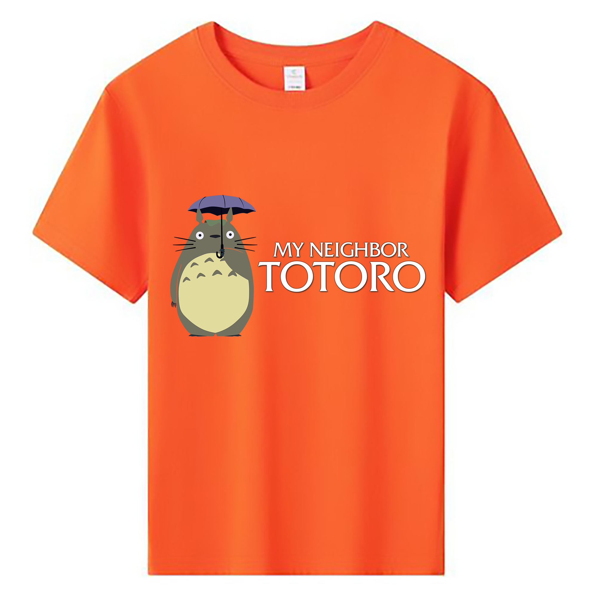 （画像用） となりのトトロ 草壁メイ 草壁サツキ My Neighbor Totoro Satsuki Kusakabe Mei Kusakabe 綿100％キッズTシャツ（フロントプリント）