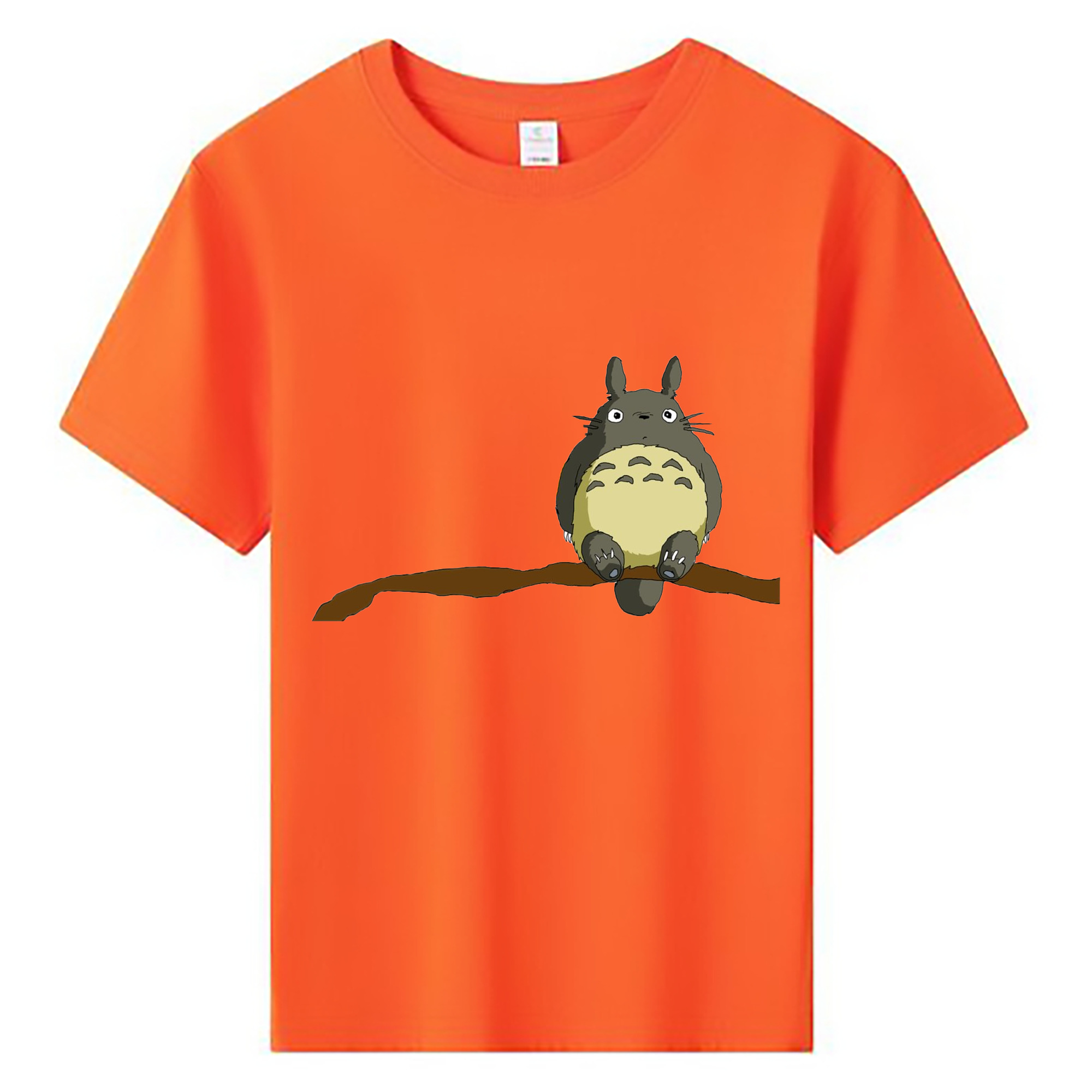 （画像用） となりのトトロ 草壁メイ 草壁サツキ My Neighbor Totoro Satsuki Kusakabe Mei Kusakabe 綿100％キッズTシャツ（フロントプリント）