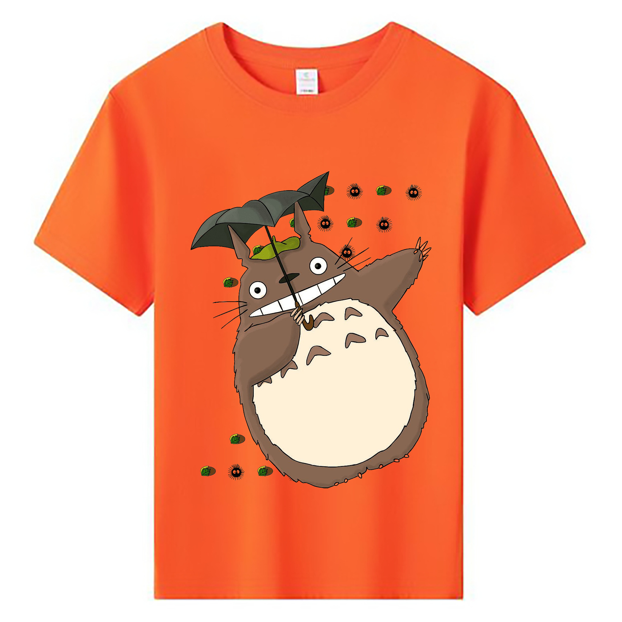 （画像用） となりのトトロ 草壁メイ 草壁サツキ My Neighbor Totoro Satsuki Kusakabe Mei Kusakabe 綿100％キッズTシャツ（フロントプリント）