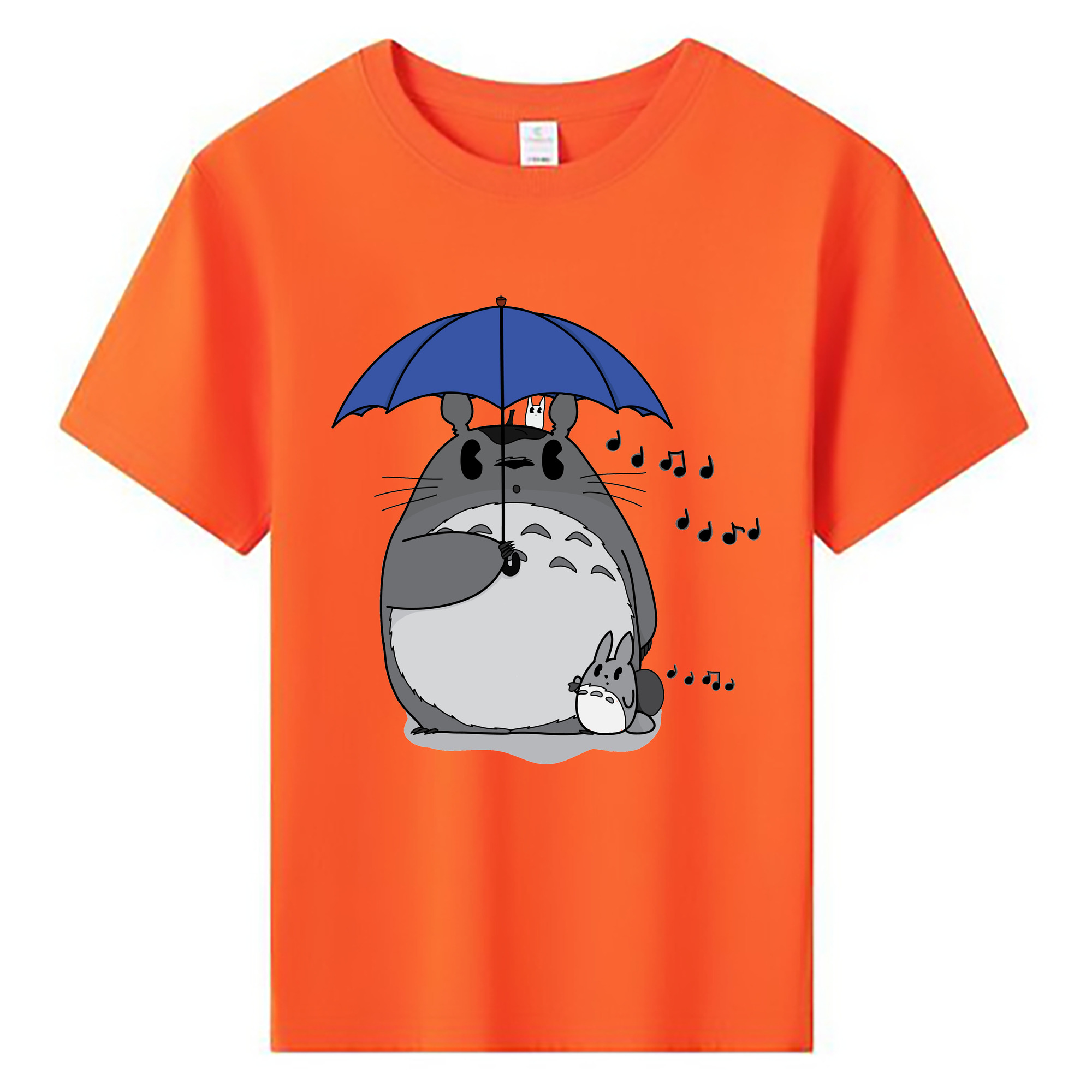 （画像用） となりのトトロ 草壁メイ 草壁サツキ My Neighbor Totoro Satsuki Kusakabe Mei Kusakabe 綿100％キッズTシャツ（フロントプリント）