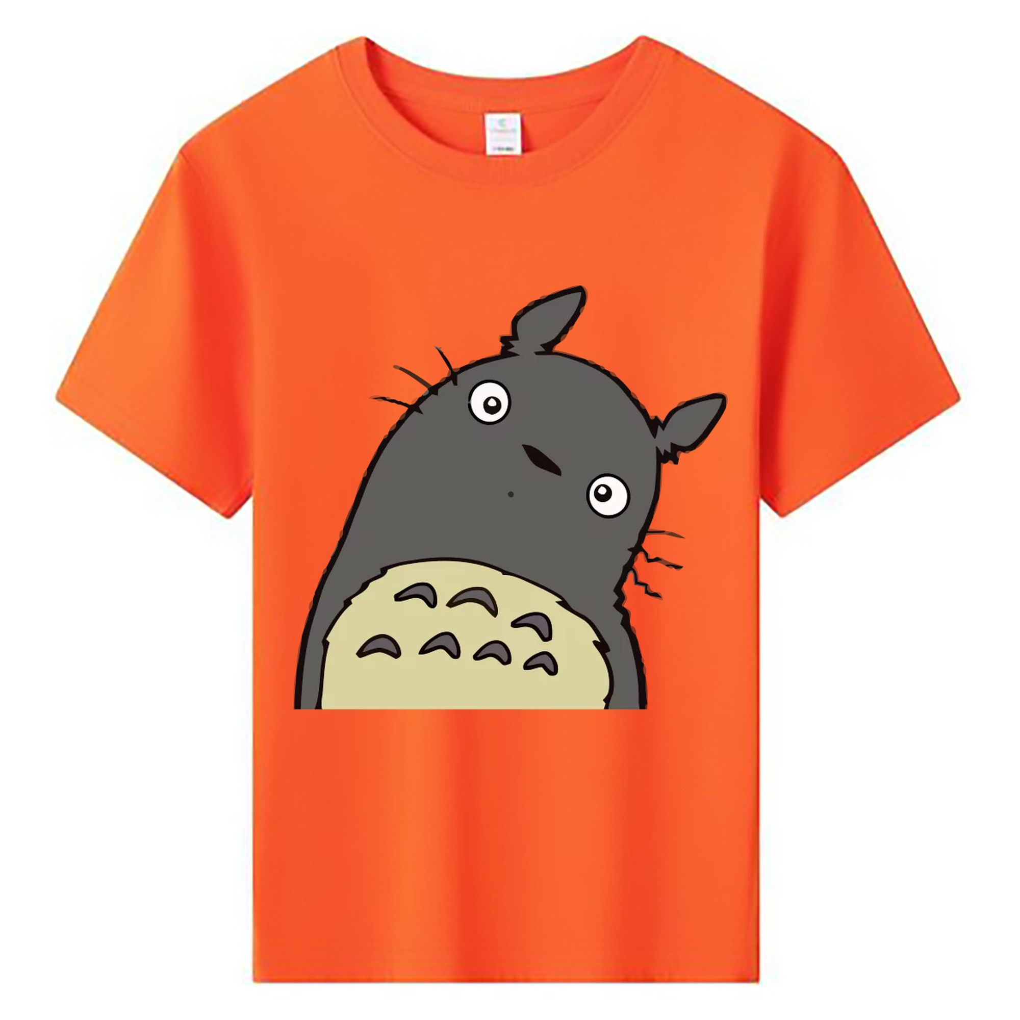 （画像用） となりのトトロ 草壁メイ 草壁サツキ My Neighbor Totoro Satsuki Kusakabe Mei Kusakabe 綿100％キッズTシャツ（フロントプリント）