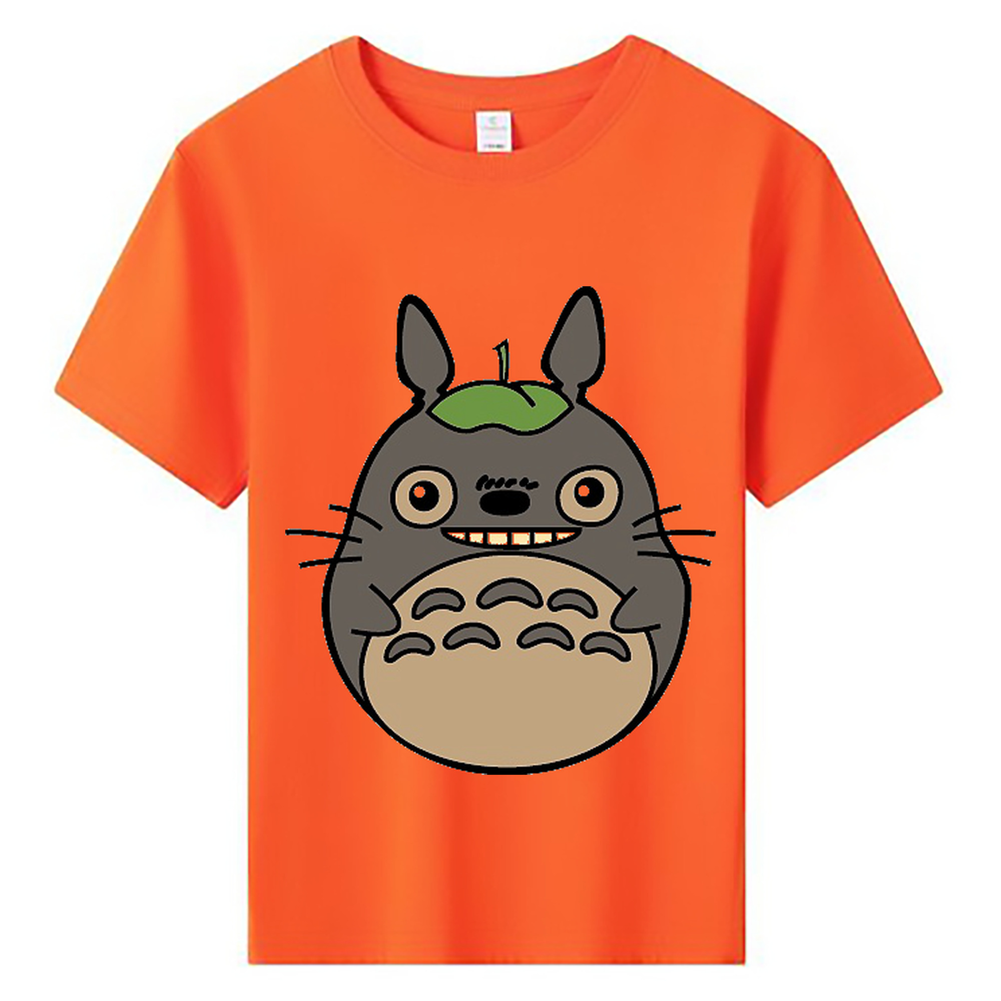 （画像用） となりのトトロ 草壁メイ 草壁サツキ My Neighbor Totoro Satsuki Kusakabe Mei Kusakabe 綿100％キッズTシャツ（フロントプリント）