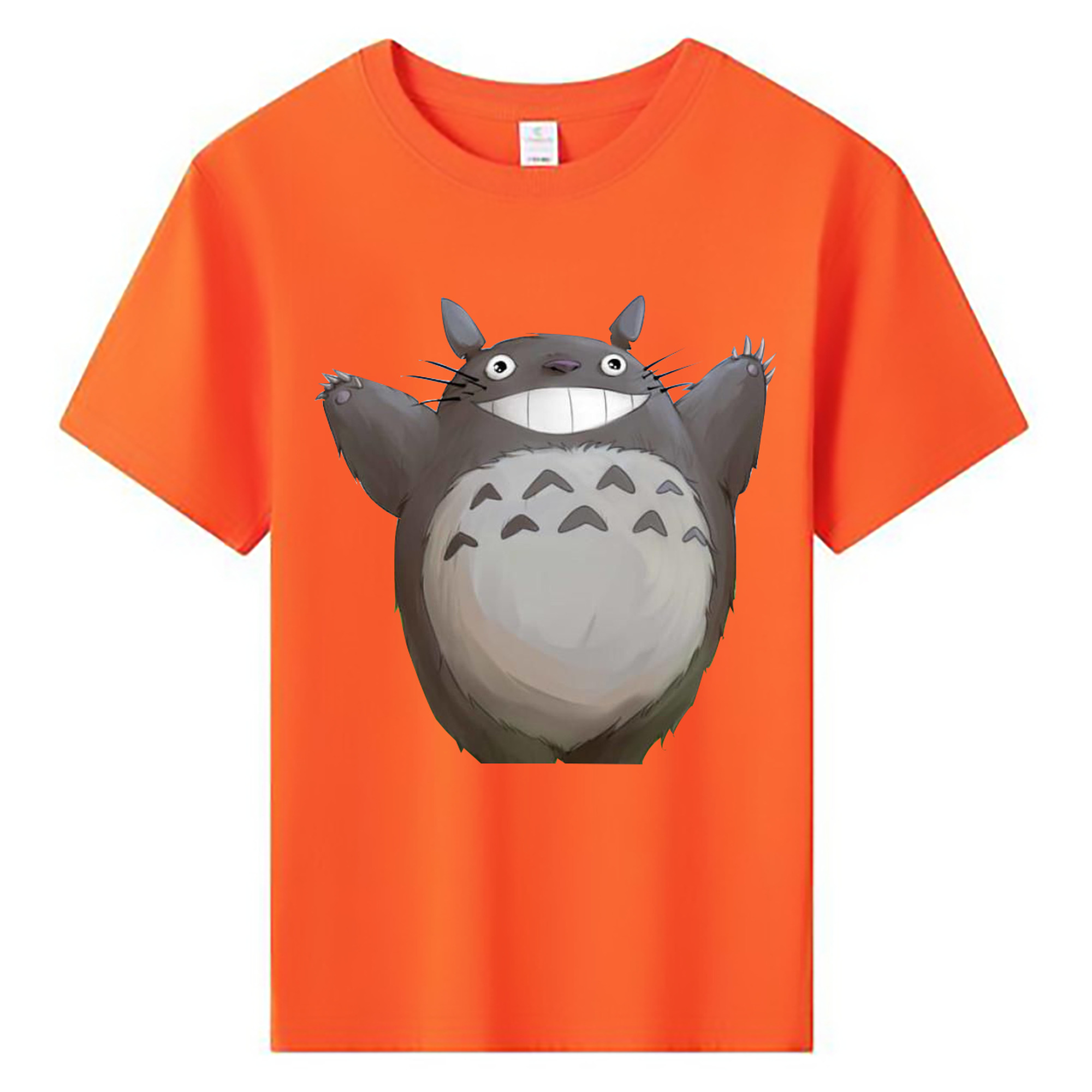 （画像用） となりのトトロ 草壁メイ 草壁サツキ My Neighbor Totoro Satsuki Kusakabe Mei Kusakabe 綿100％キッズTシャツ（フロントプリント）