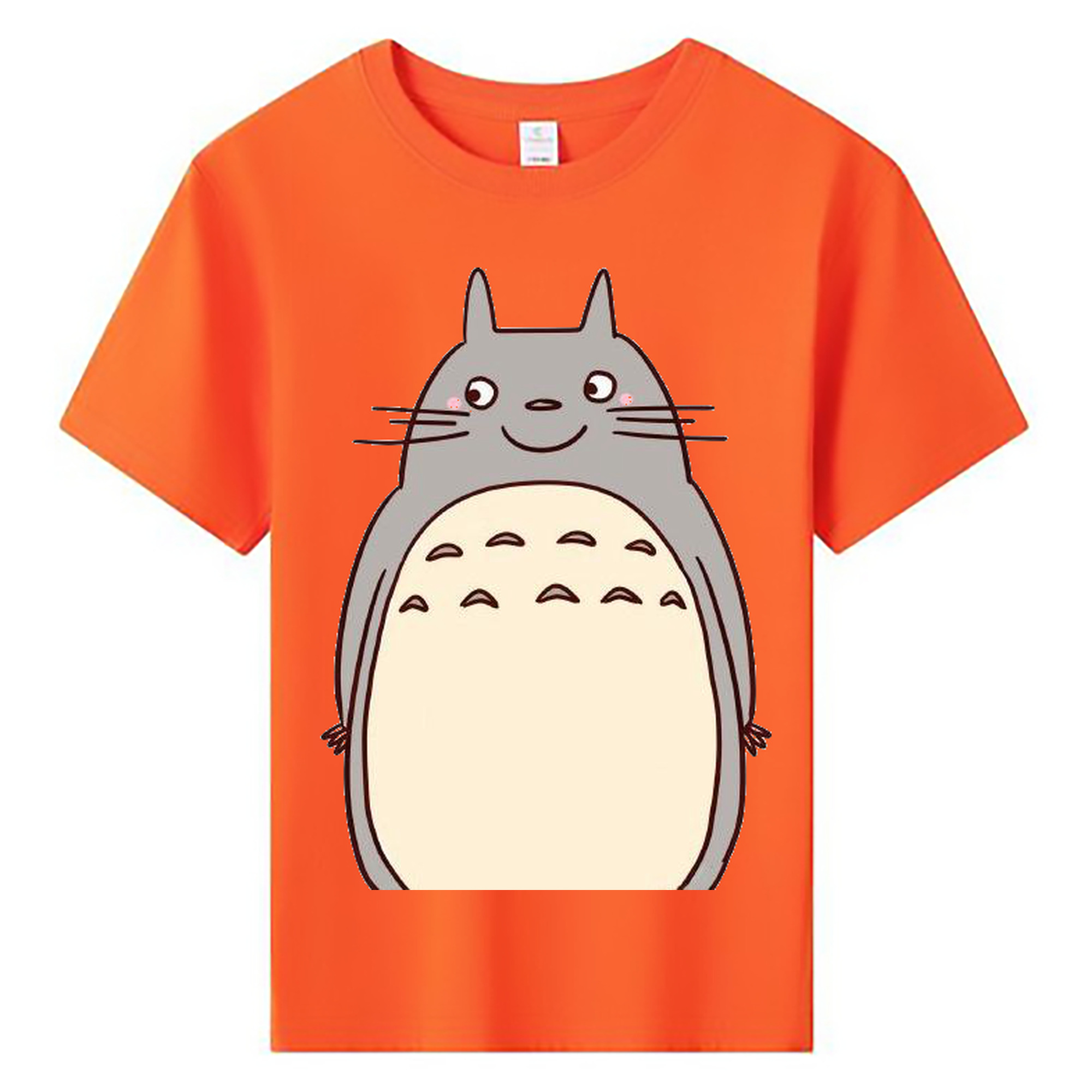 （画像用） となりのトトロ 草壁メイ 草壁サツキ My Neighbor Totoro Satsuki Kusakabe Mei Kusakabe 綿100％キッズTシャツ（フロントプリント）