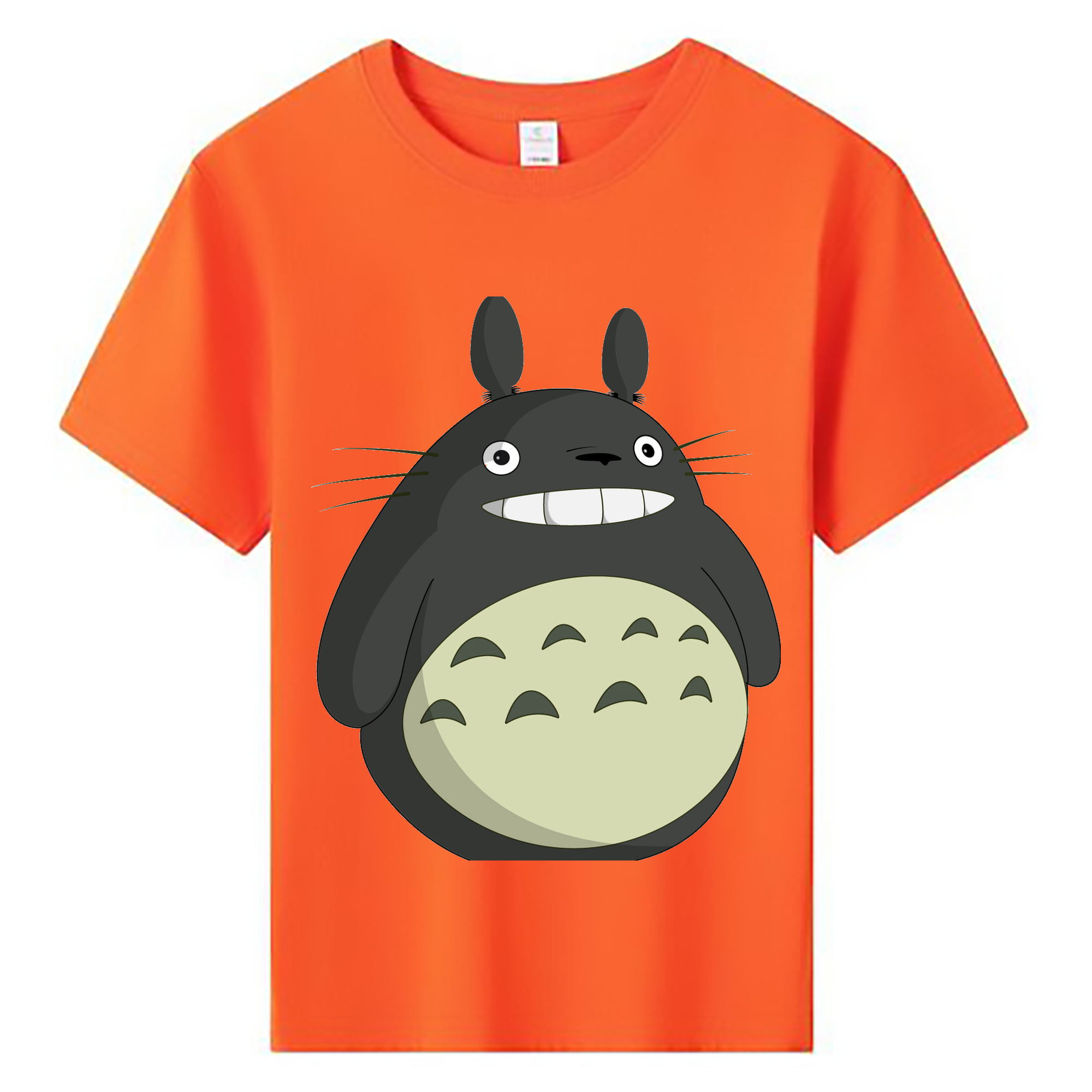 （画像用） となりのトトロ 草壁メイ 草壁サツキ My Neighbor Totoro Satsuki Kusakabe Mei Kusakabe 綿100％キッズTシャツ（フロントプリント）