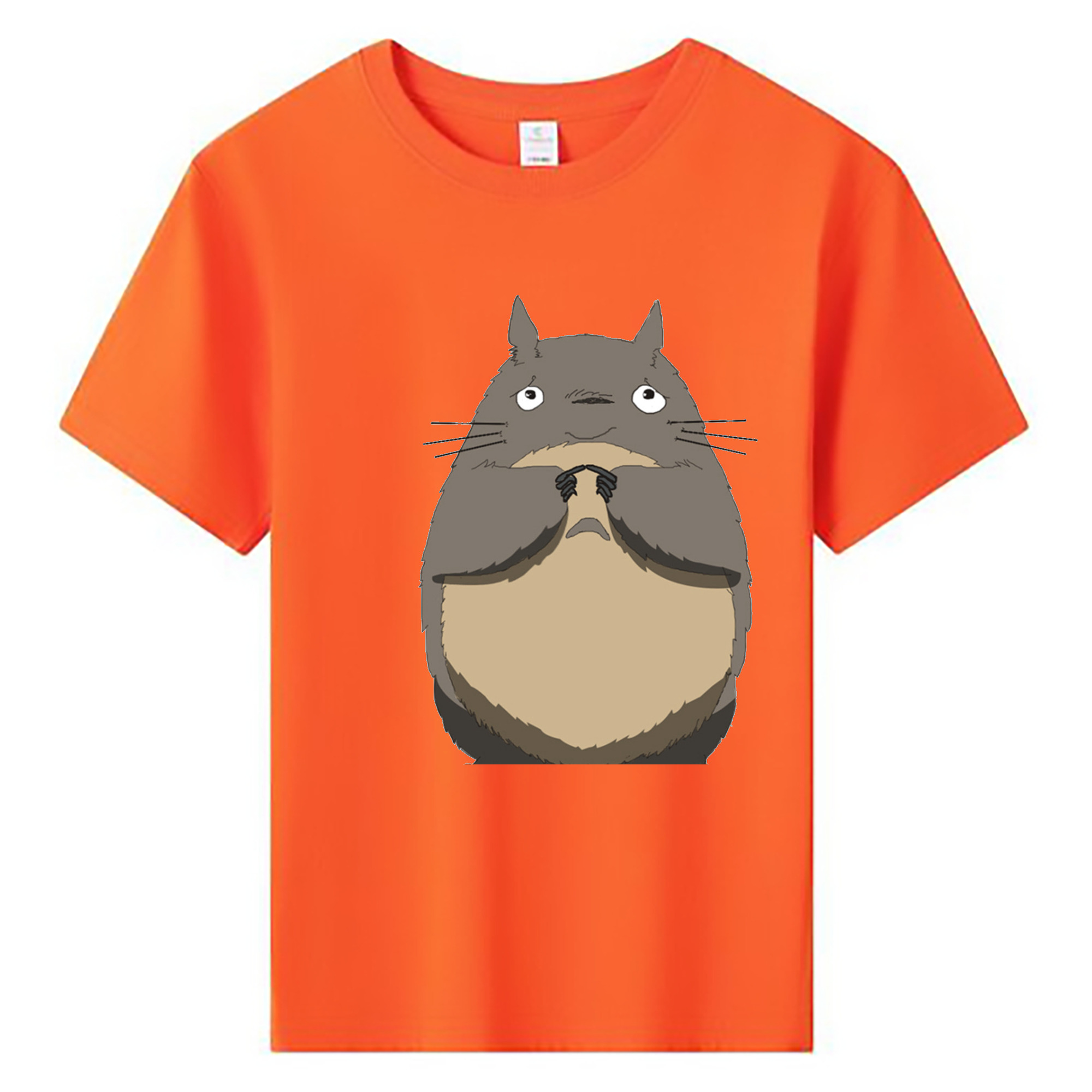 （画像用） となりのトトロ 草壁メイ 草壁サツキ My Neighbor Totoro Satsuki Kusakabe Mei Kusakabe 綿100％キッズTシャツ（フロントプリント）