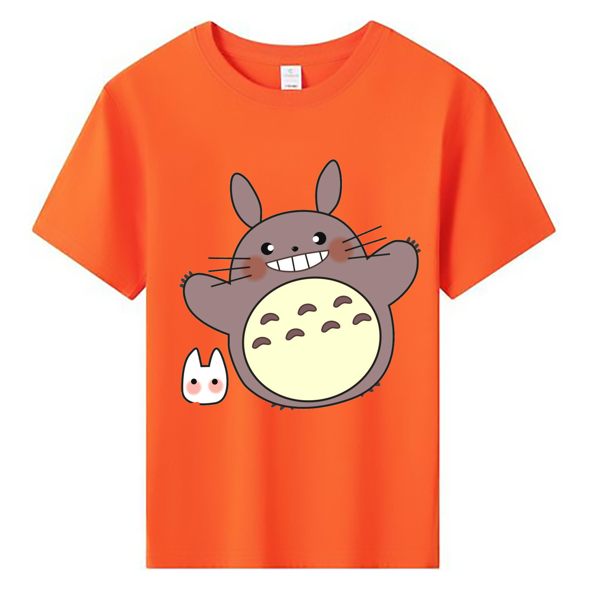 （画像用） となりのトトロ 草壁メイ 草壁サツキ My Neighbor Totoro Satsuki Kusakabe Mei Kusakabe 綿100％キッズTシャツ（フロントプリント）