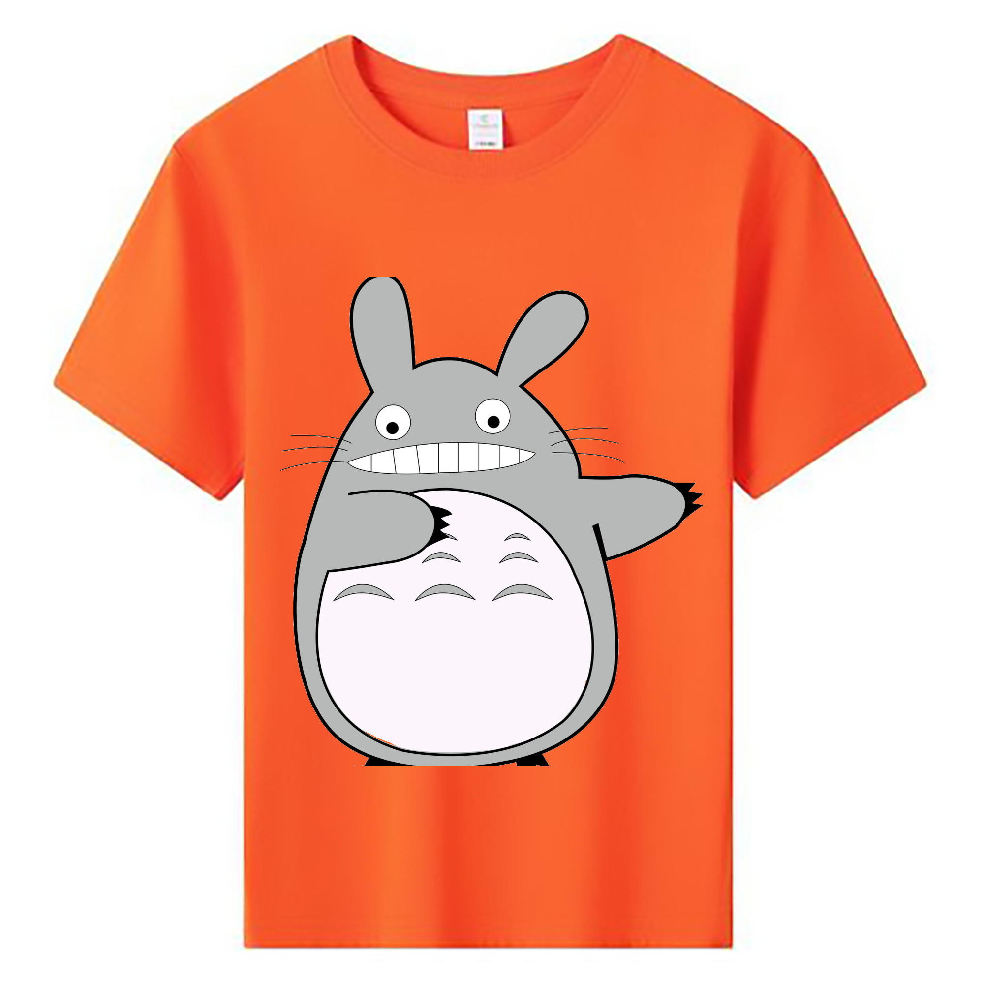 （画像用） となりのトトロ 草壁メイ 草壁サツキ My Neighbor Totoro Satsuki Kusakabe Mei Kusakabe 綿100％キッズTシャツ（フロントプリント）