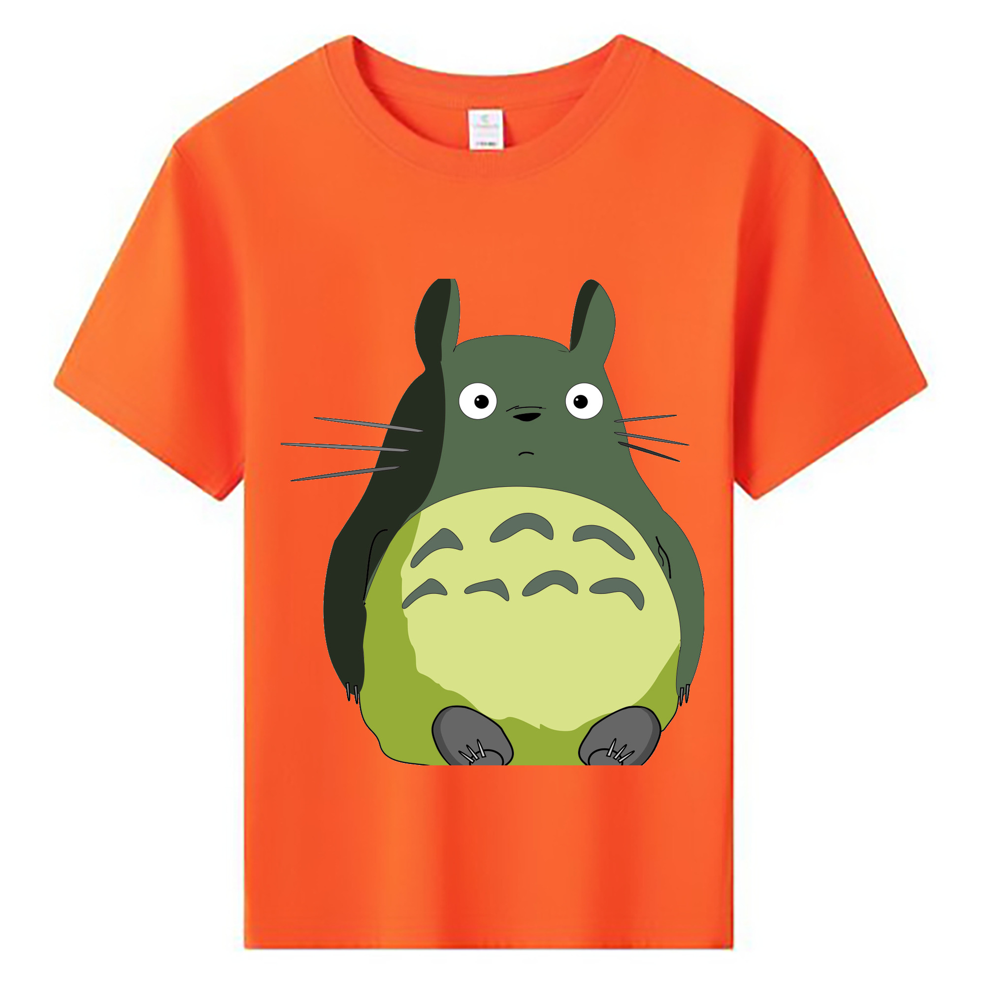 （画像用） となりのトトロ 草壁メイ 草壁サツキ My Neighbor Totoro Satsuki Kusakabe Mei Kusakabe 綿100％キッズTシャツ（フロントプリント）