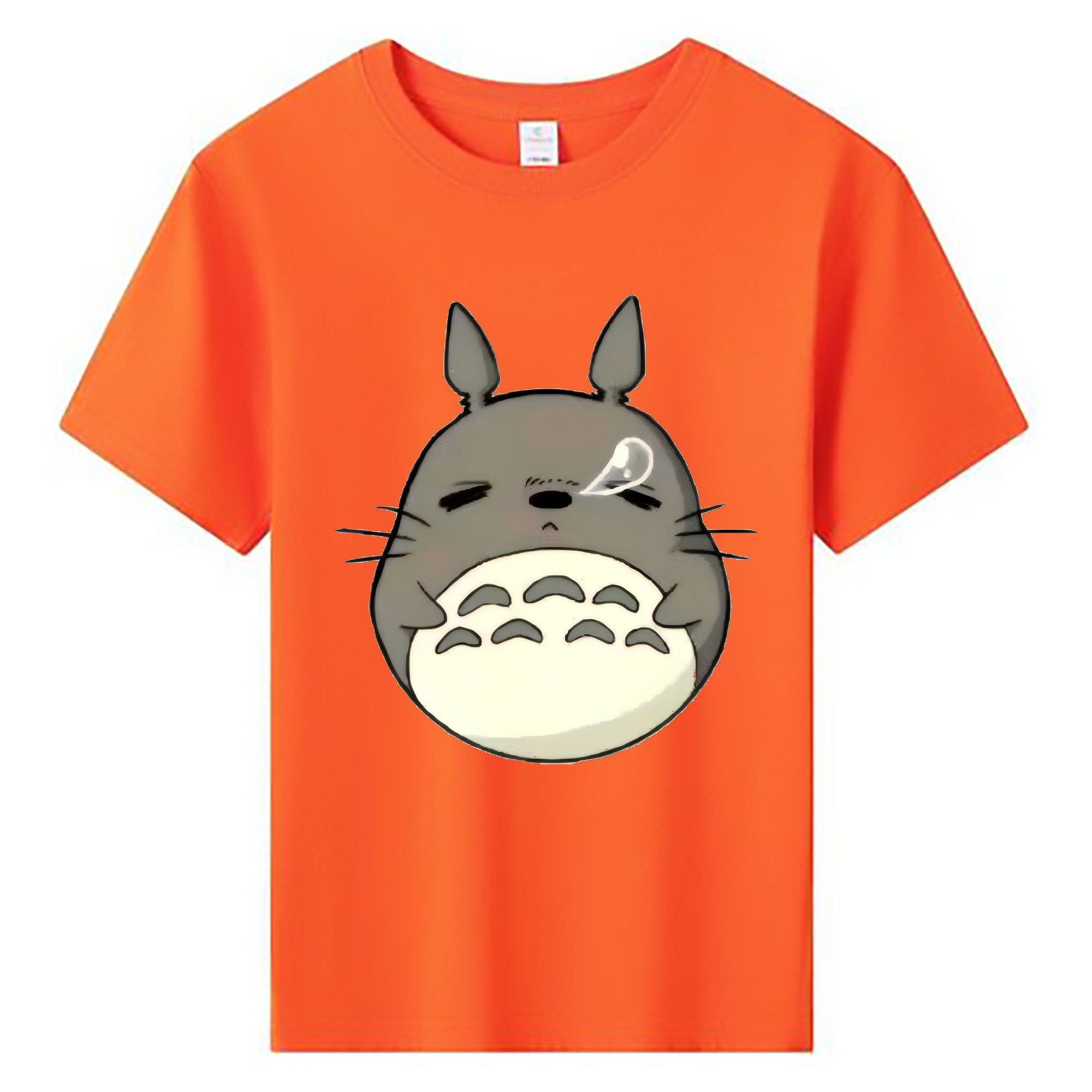 （画像用） となりのトトロ 草壁メイ 草壁サツキ My Neighbor Totoro Satsuki Kusakabe Mei Kusakabe 綿100％キッズTシャツ（フロントプリント）