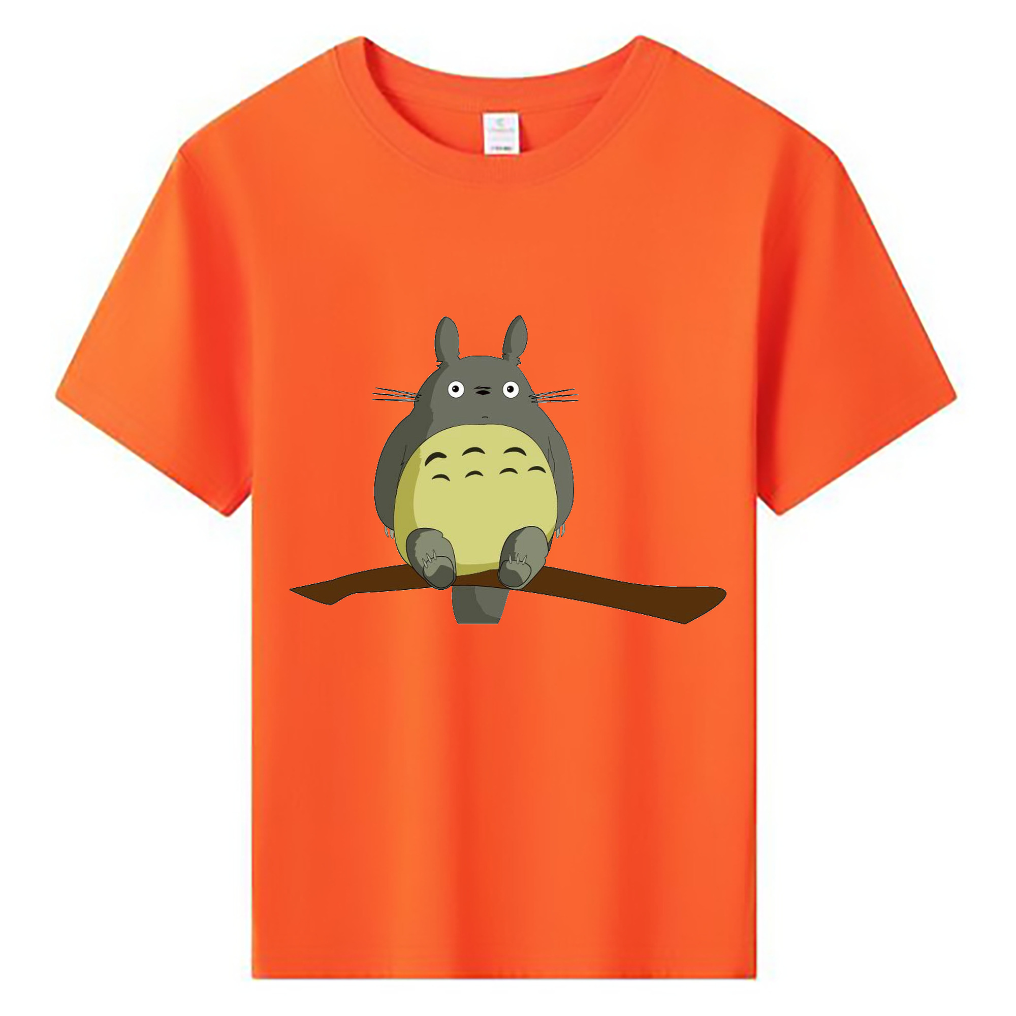 （画像用） となりのトトロ 草壁メイ 草壁サツキ My Neighbor Totoro Satsuki Kusakabe Mei Kusakabe 綿100％キッズTシャツ（フロントプリント）
