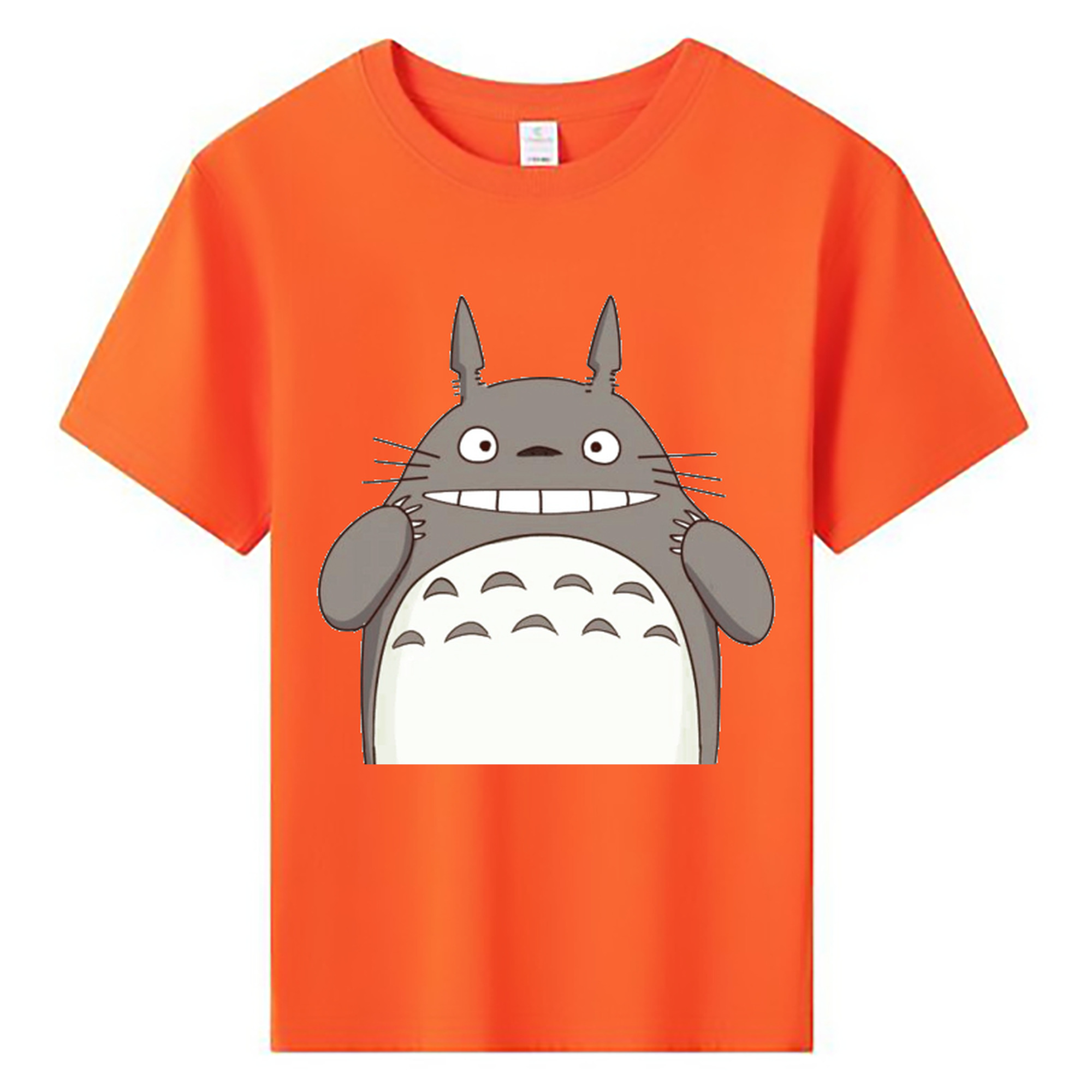 （画像用） となりのトトロ 草壁メイ 草壁サツキ My Neighbor Totoro Satsuki Kusakabe Mei Kusakabe 綿100％キッズTシャツ（フロントプリント）