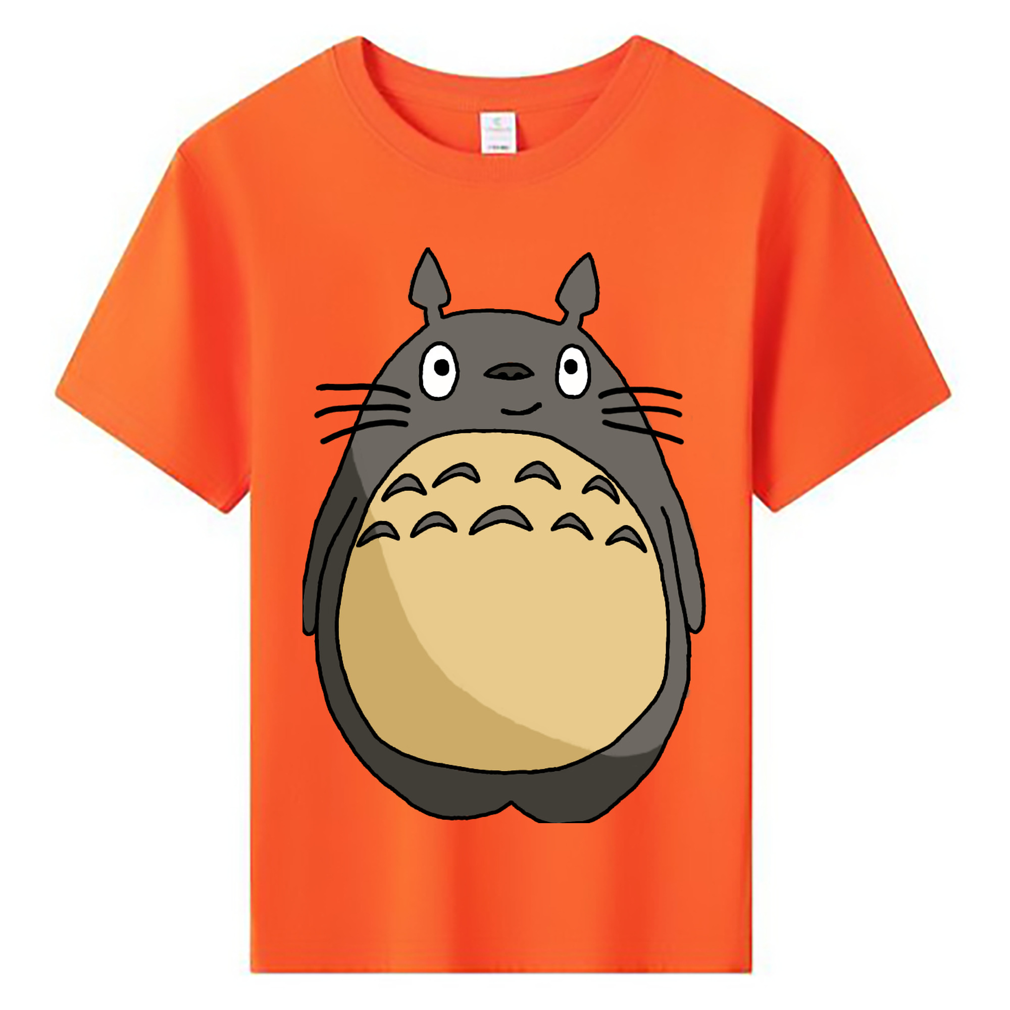 （画像用） となりのトトロ 草壁メイ 草壁サツキ My Neighbor Totoro Satsuki Kusakabe Mei Kusakabe 綿100％キッズTシャツ（フロントプリント）