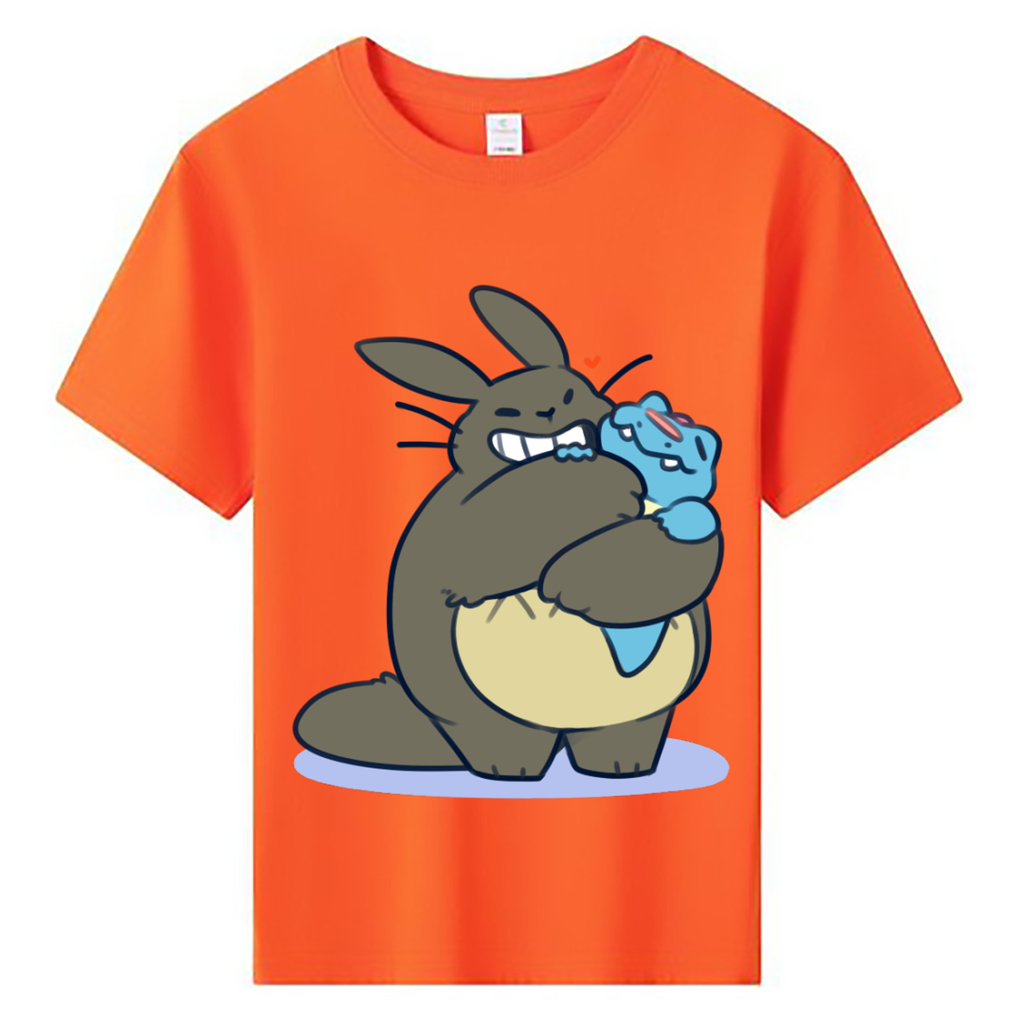 （画像用） となりのトトロ 草壁メイ 草壁サツキ My Neighbor Totoro Satsuki Kusakabe Mei Kusakabe 綿100％キッズTシャツ（フロントプリント）