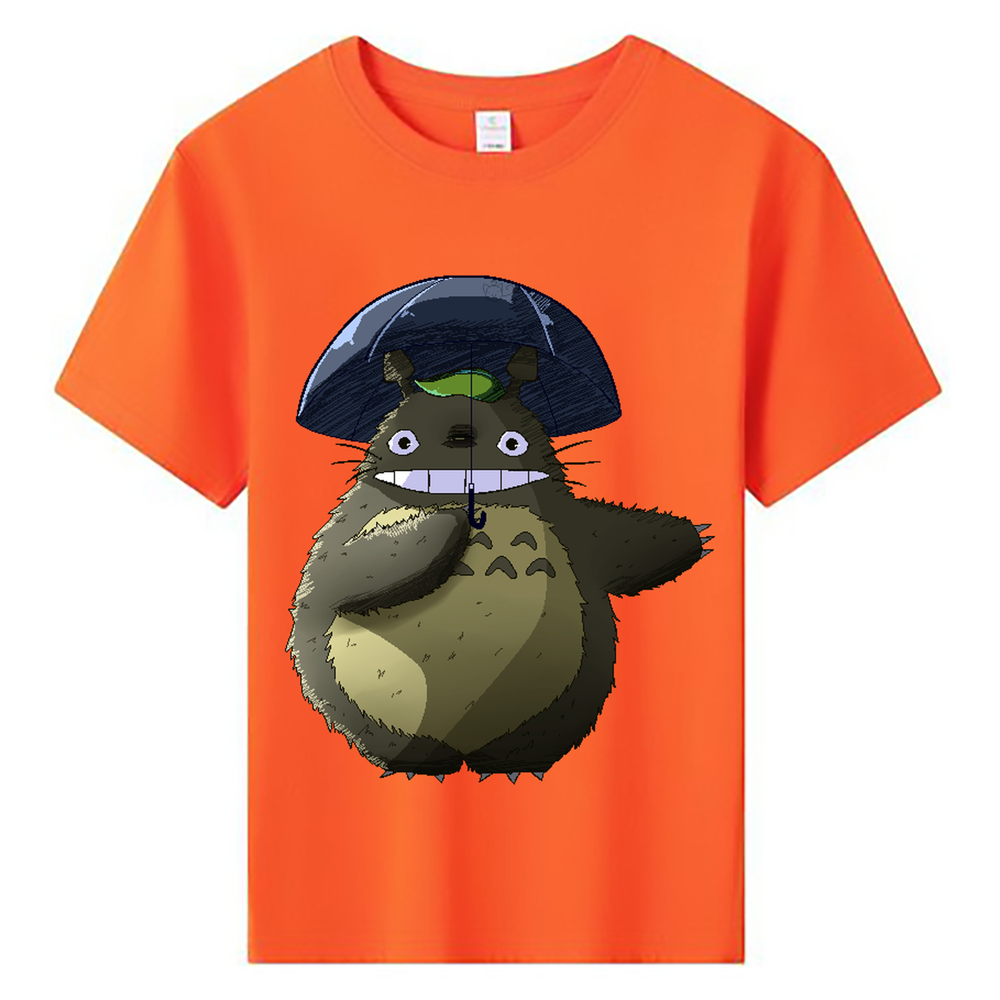 （画像用） となりのトトロ 草壁メイ 草壁サツキ My Neighbor Totoro Satsuki Kusakabe Mei Kusakabe 綿100％キッズTシャツ（フロントプリント）