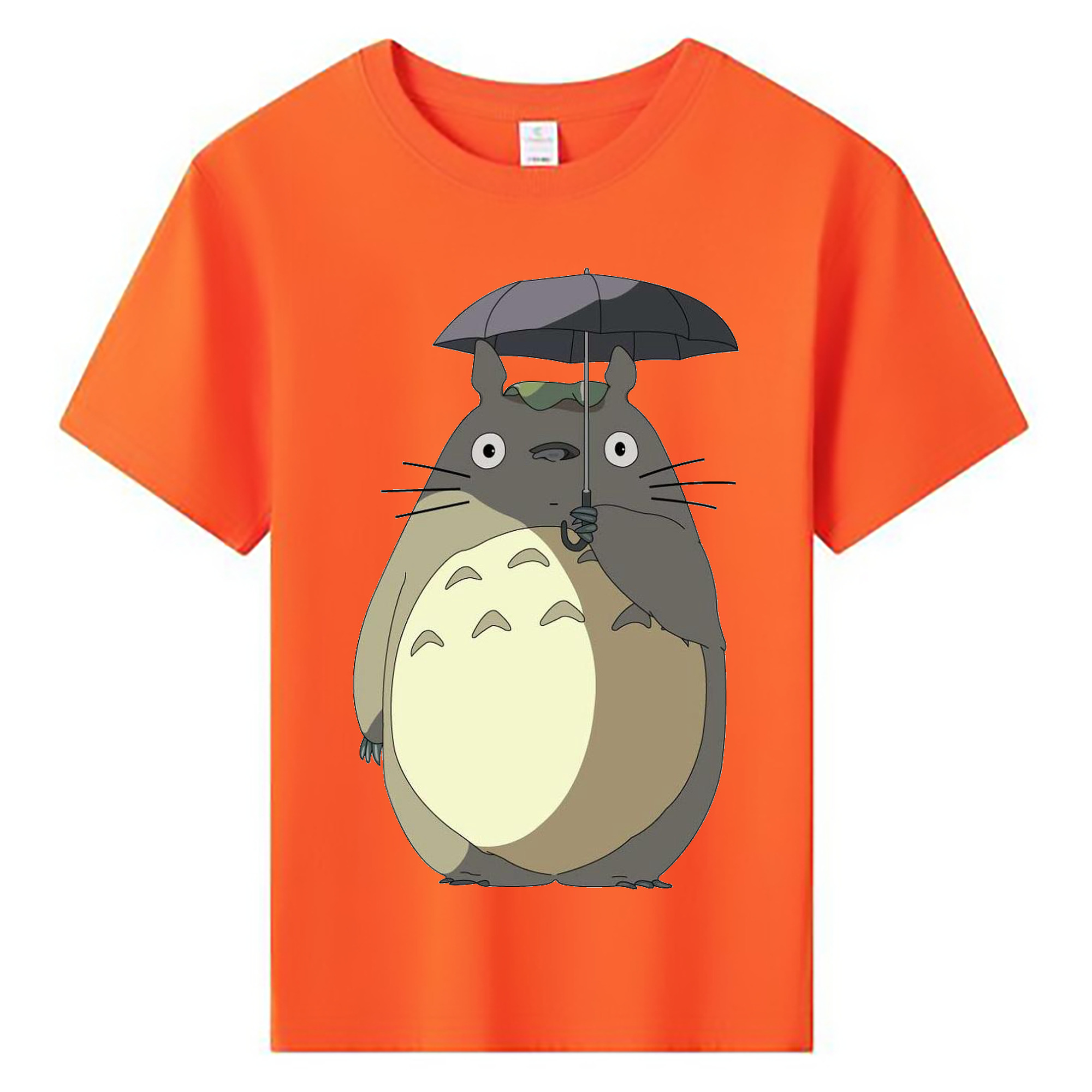 （画像用） となりのトトロ 草壁メイ 草壁サツキ My Neighbor Totoro Satsuki Kusakabe Mei Kusakabe 綿100％キッズTシャツ（フロントプリント）