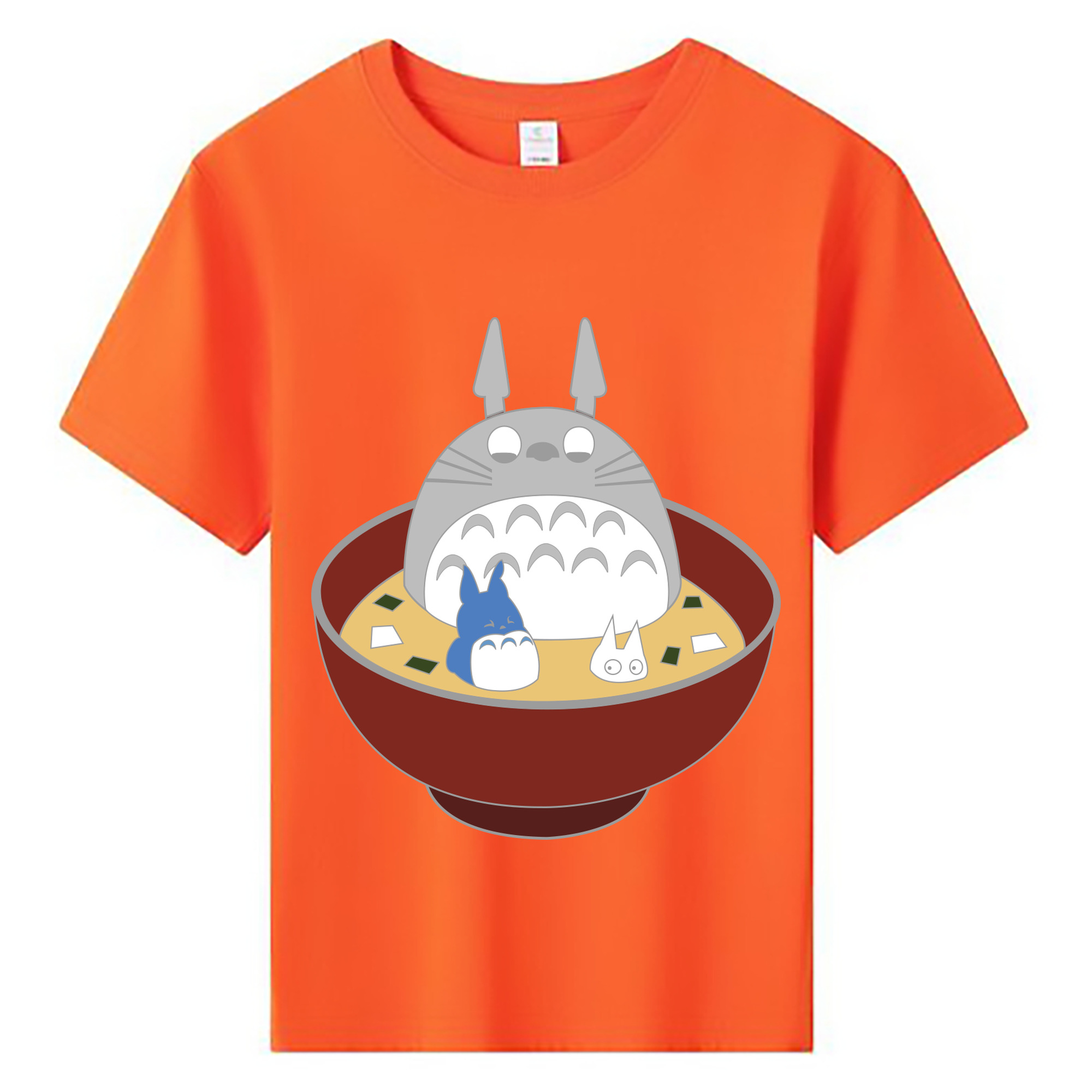 （画像用） となりのトトロ 草壁メイ 草壁サツキ My Neighbor Totoro Satsuki Kusakabe Mei Kusakabe 綿100％キッズTシャツ（フロントプリント）