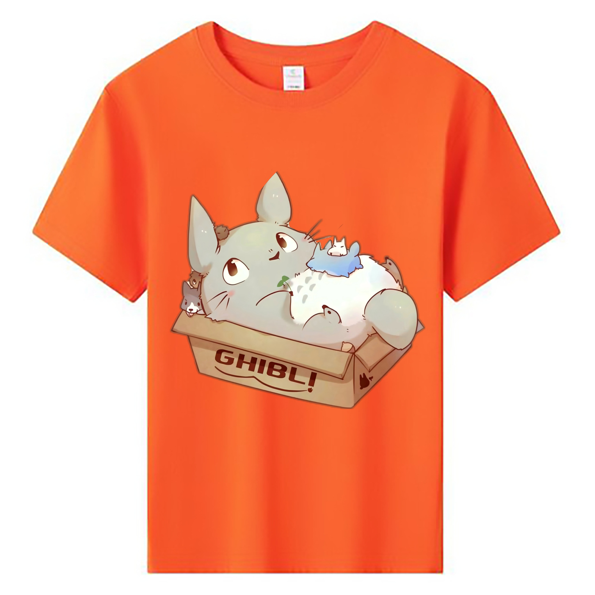 （画像用） となりのトトロ 草壁メイ 草壁サツキ My Neighbor Totoro Satsuki Kusakabe Mei Kusakabe 綿100％キッズTシャツ（フロントプリント）