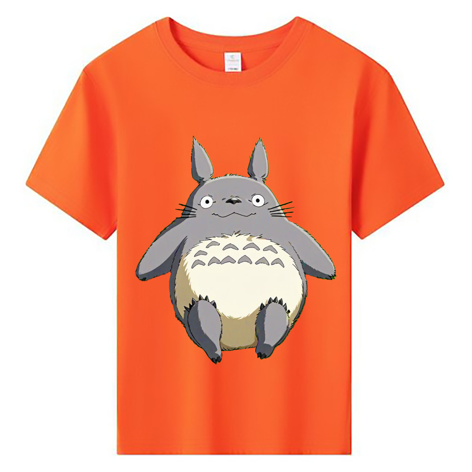 （画像用） となりのトトロ 草壁メイ 草壁サツキ My Neighbor Totoro Satsuki Kusakabe Mei Kusakabe 綿100％キッズTシャツ（フロントプリント）