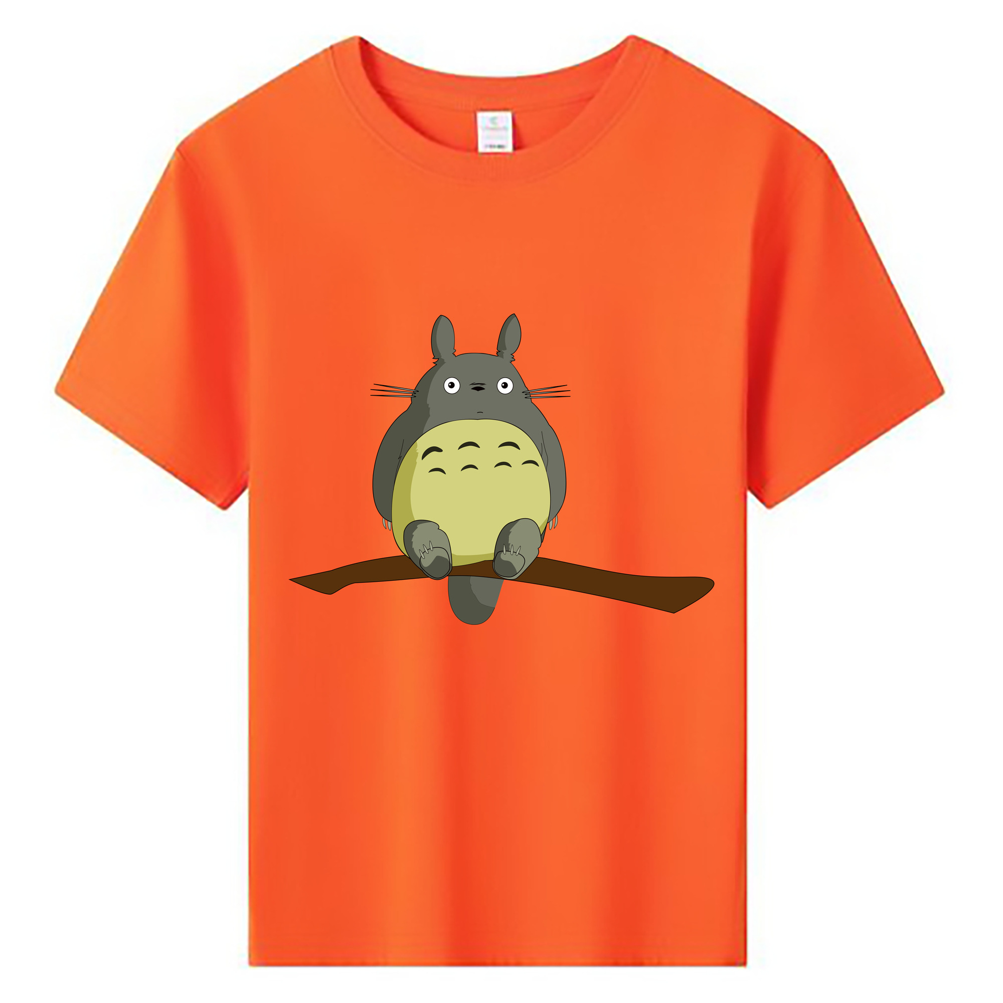 （画像用） となりのトトロ 草壁メイ 草壁サツキ My Neighbor Totoro Satsuki Kusakabe Mei Kusakabe 綿100％キッズTシャツ（フロントプリント）