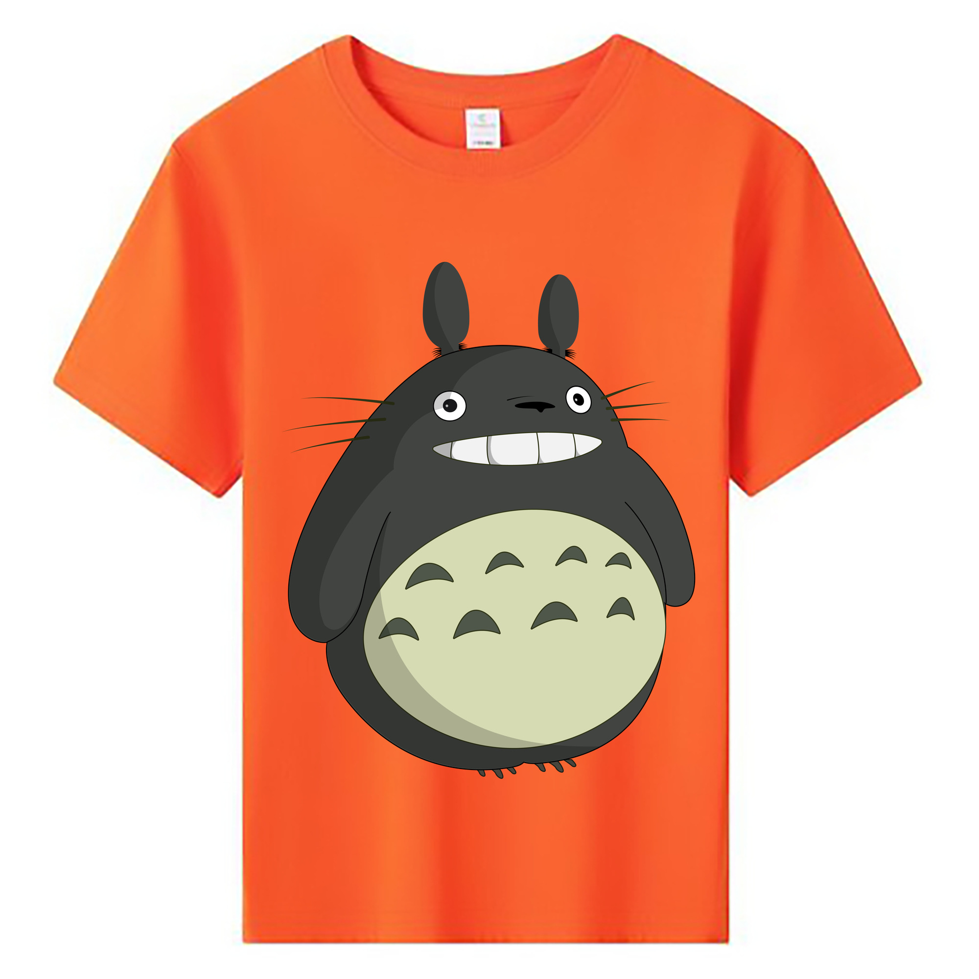 （画像用） となりのトトロ 草壁メイ 草壁サツキ My Neighbor Totoro Satsuki Kusakabe Mei Kusakabe 綿100％キッズTシャツ（フロントプリント）
