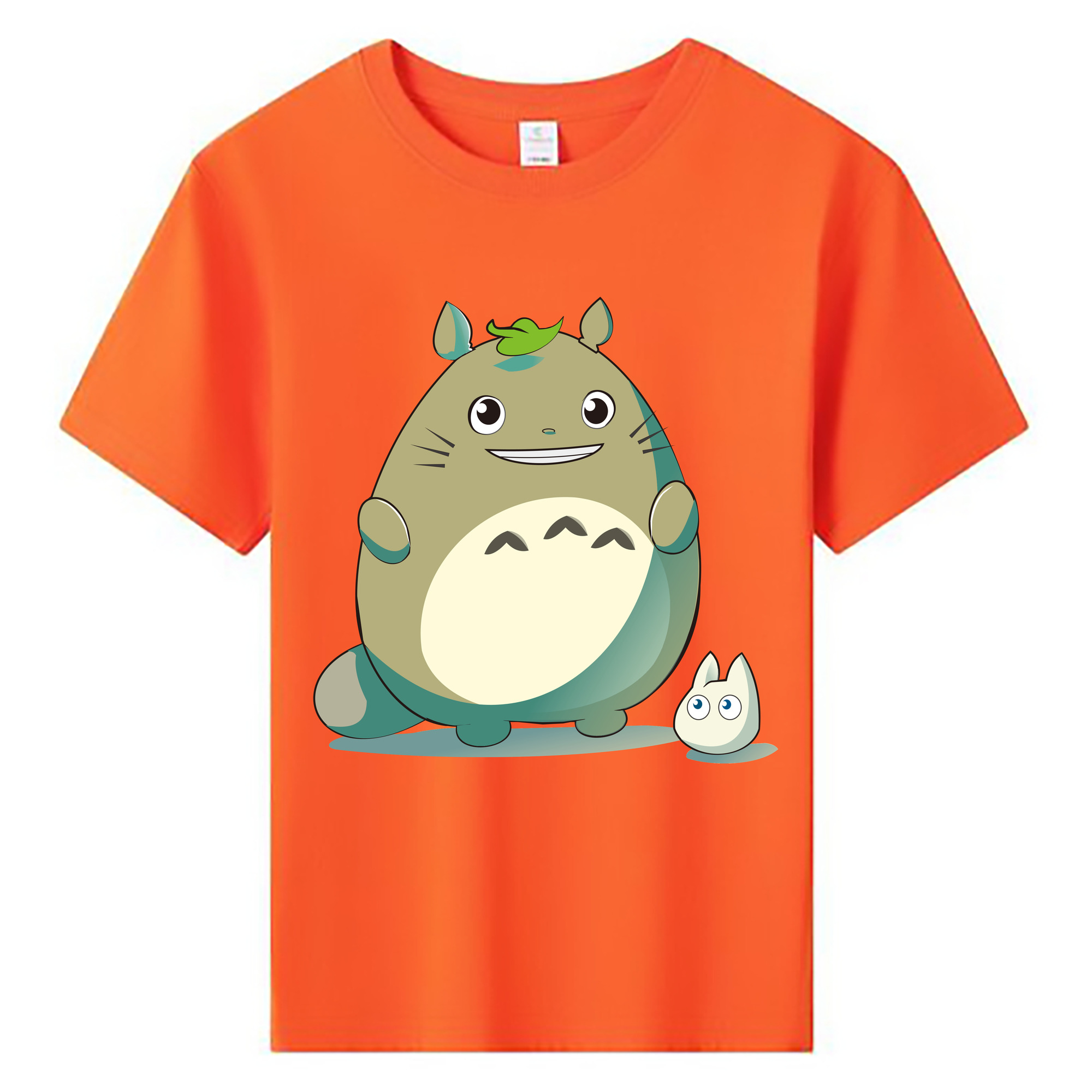 （画像用） となりのトトロ 草壁メイ 草壁サツキ My Neighbor Totoro Satsuki Kusakabe Mei Kusakabe 綿100％キッズTシャツ（フロントプリント）