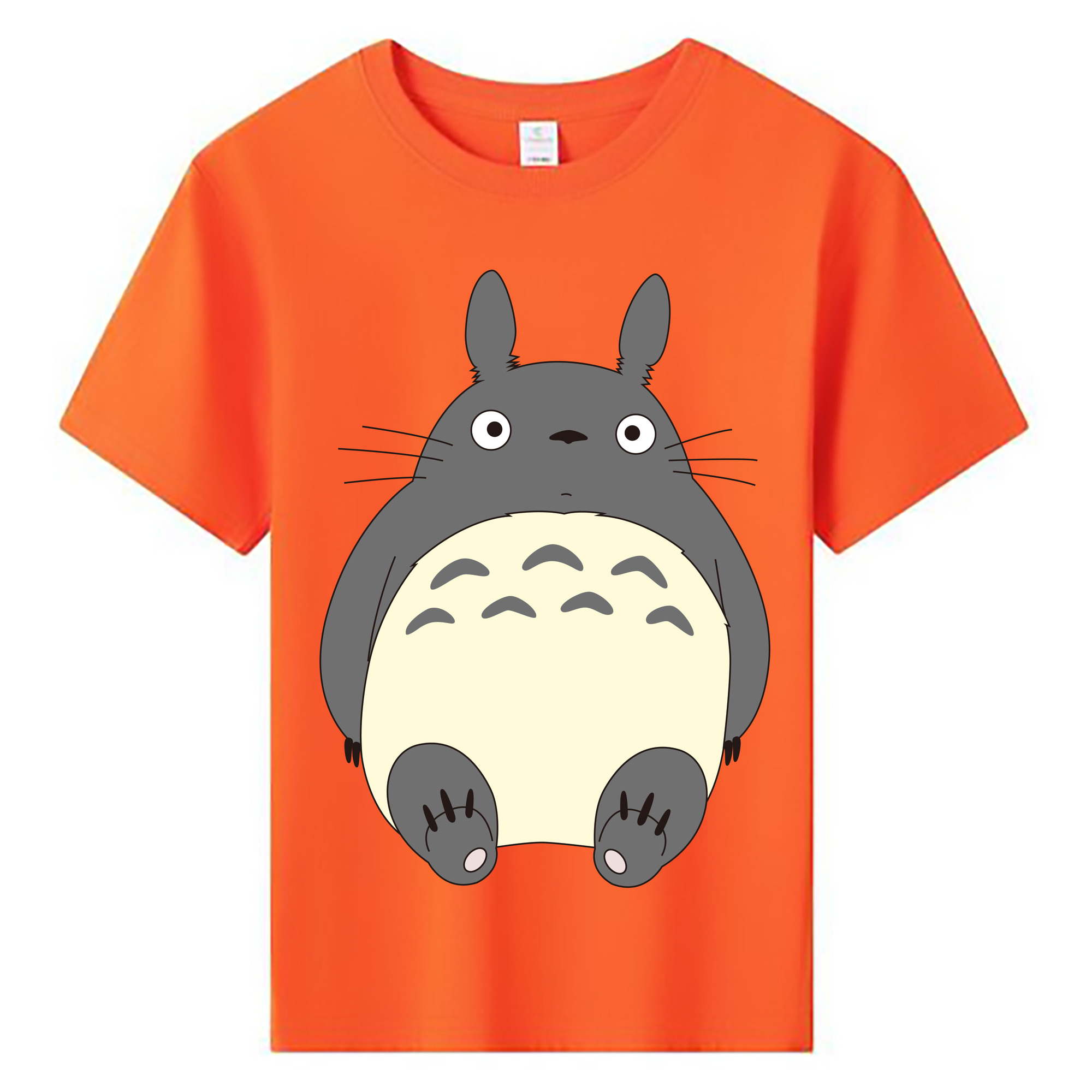 （画像用） となりのトトロ 草壁メイ 草壁サツキ My Neighbor Totoro Satsuki Kusakabe Mei Kusakabe 綿100％キッズTシャツ（フロントプリント）
