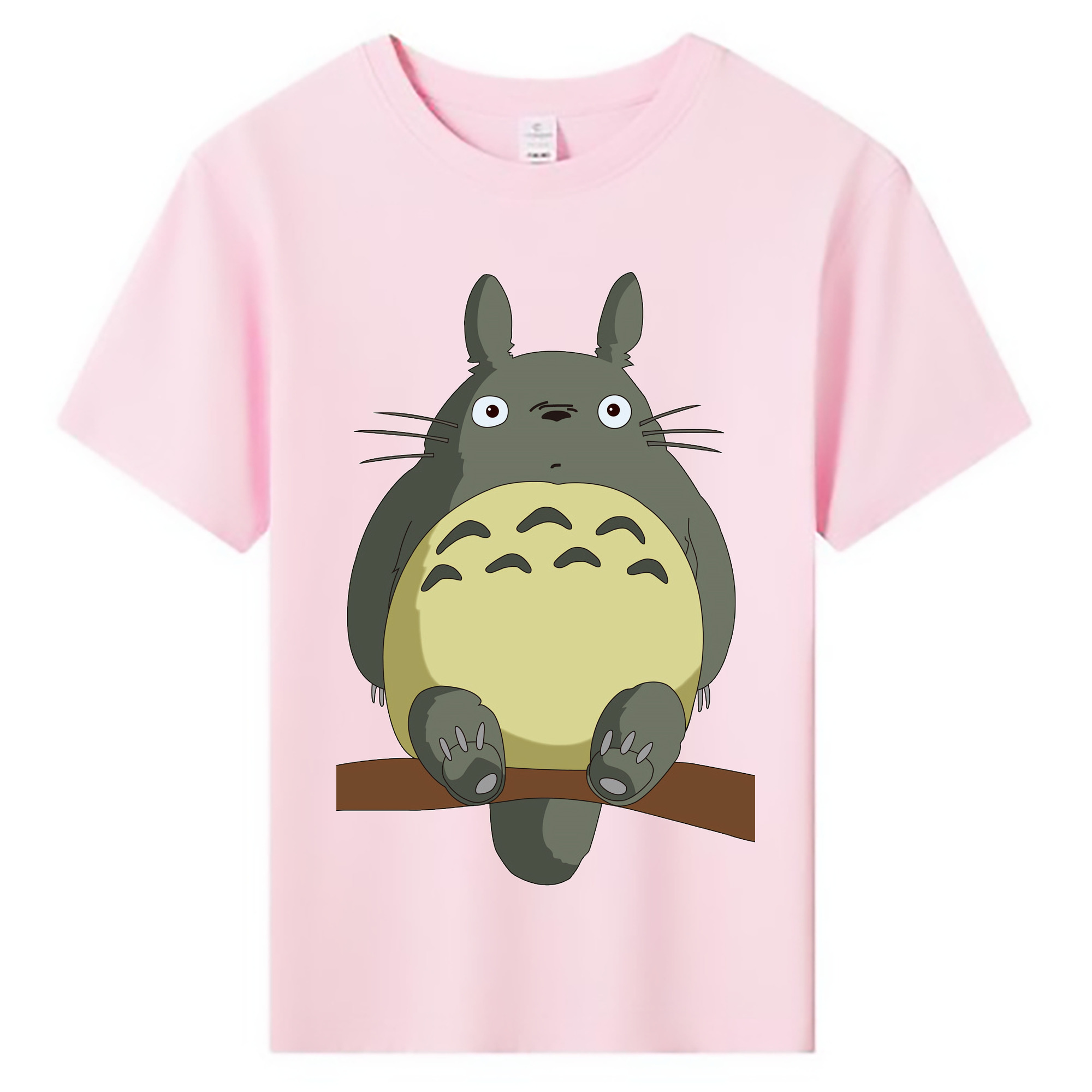 （画像用） となりのトトロ 草壁メイ 草壁サツキ My Neighbor Totoro Satsuki Kusakabe Mei Kusakabe 綿100％キッズTシャツ（フロントプリント）