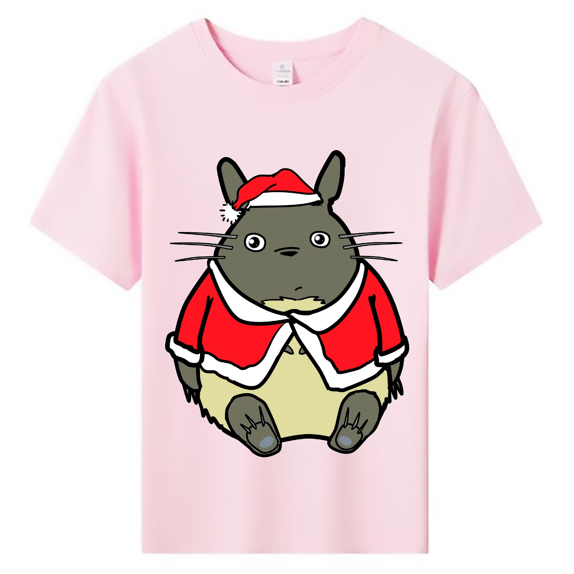 （画像用） となりのトトロ 草壁メイ 草壁サツキ My Neighbor Totoro Satsuki Kusakabe Mei Kusakabe 綿100％キッズTシャツ（フロントプリント）