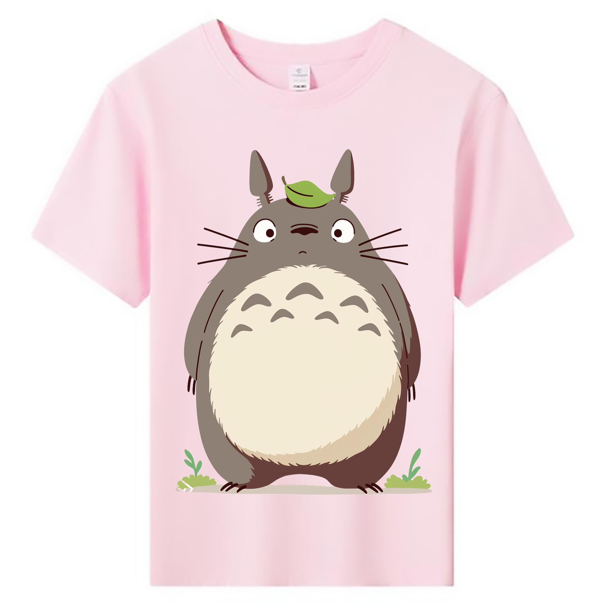 （画像用） となりのトトロ 草壁メイ 草壁サツキ My Neighbor Totoro Satsuki Kusakabe Mei Kusakabe 綿100％キッズTシャツ（フロントプリント）