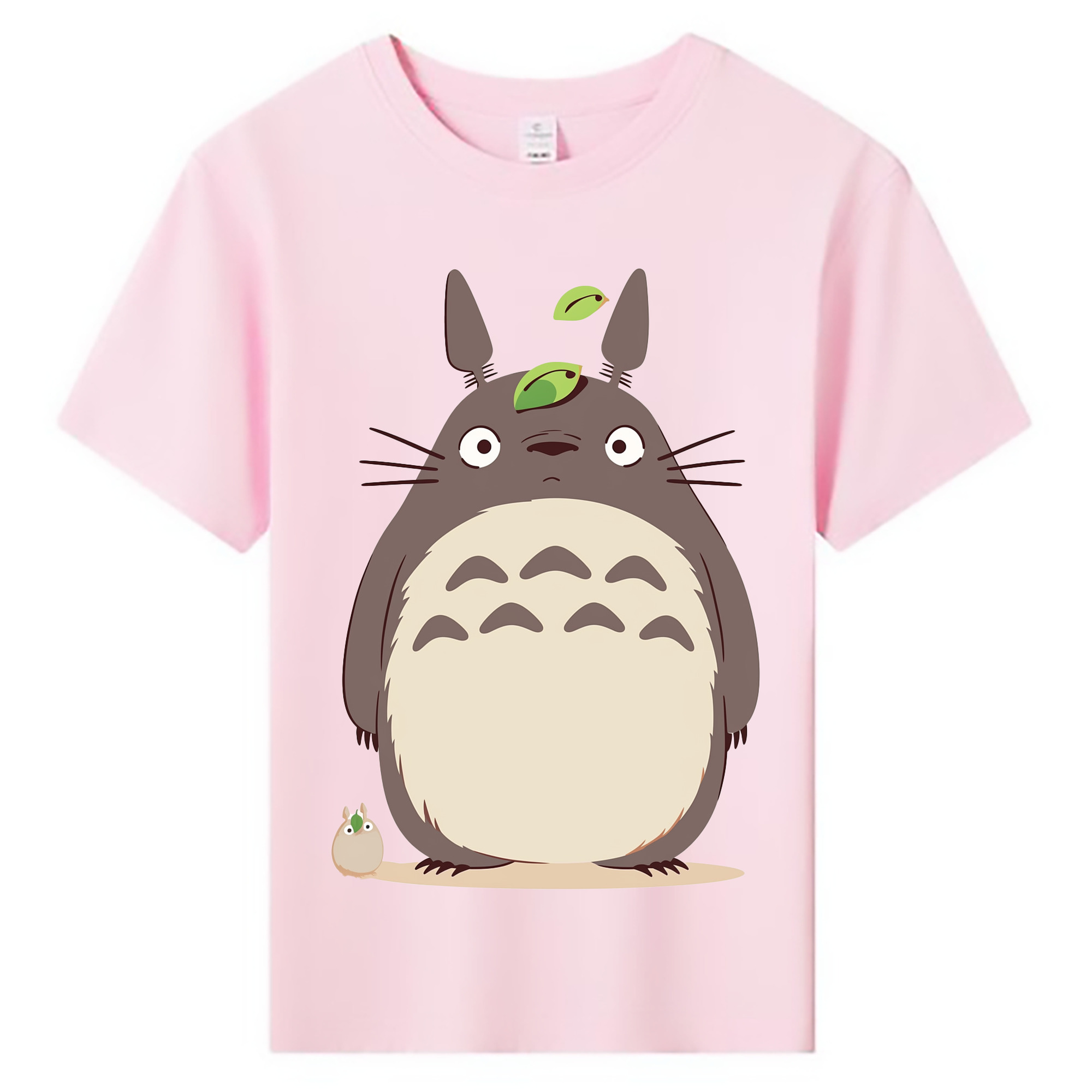 （画像用） となりのトトロ 草壁メイ 草壁サツキ My Neighbor Totoro Satsuki Kusakabe Mei Kusakabe 綿100％キッズTシャツ（フロントプリント）