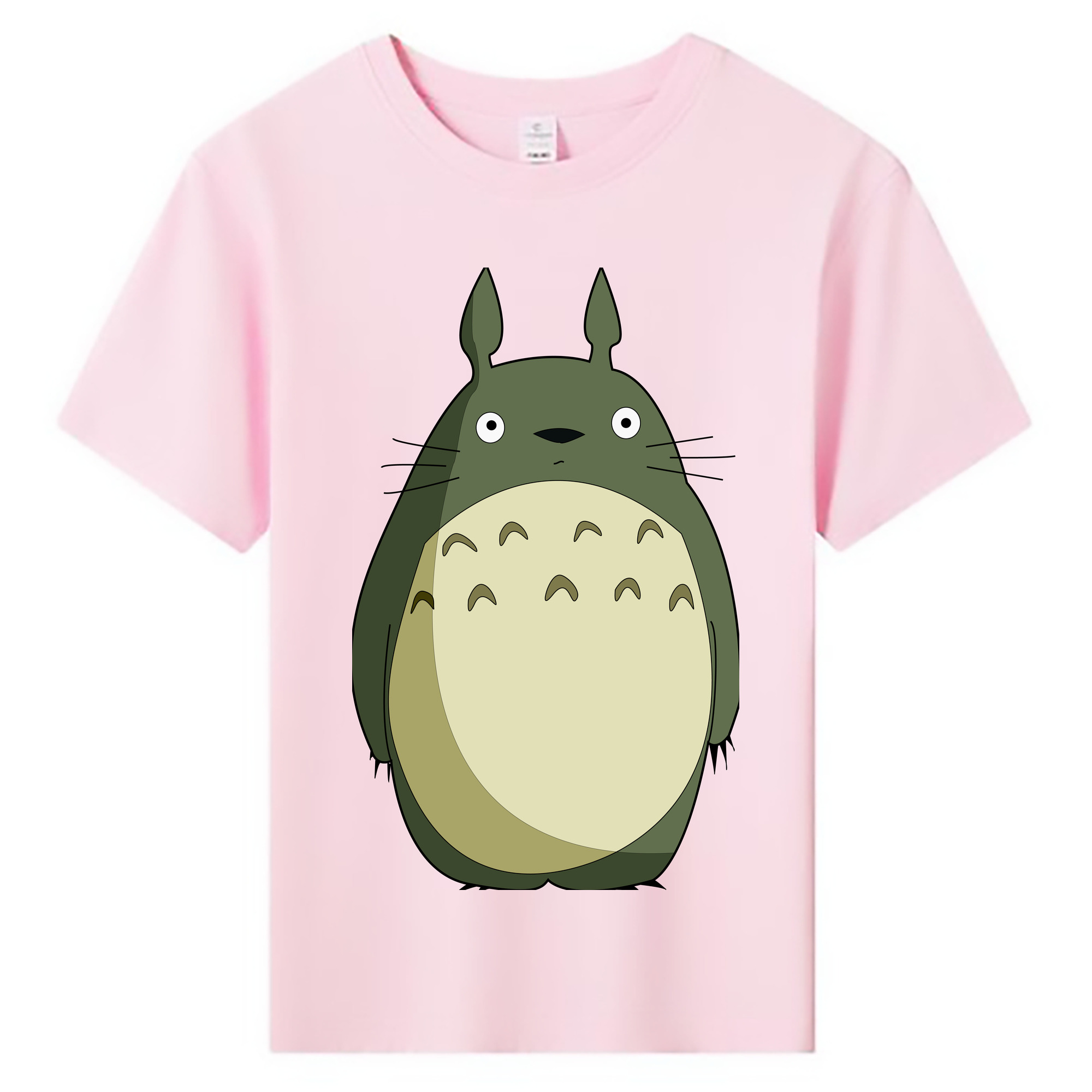 （画像用） となりのトトロ 草壁メイ 草壁サツキ My Neighbor Totoro Satsuki Kusakabe Mei Kusakabe 綿100％キッズTシャツ（フロントプリント）